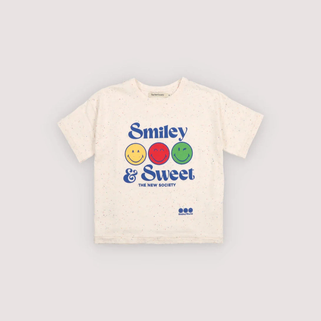 The New Society-Smiley T-Shirt Smiley Multicolor