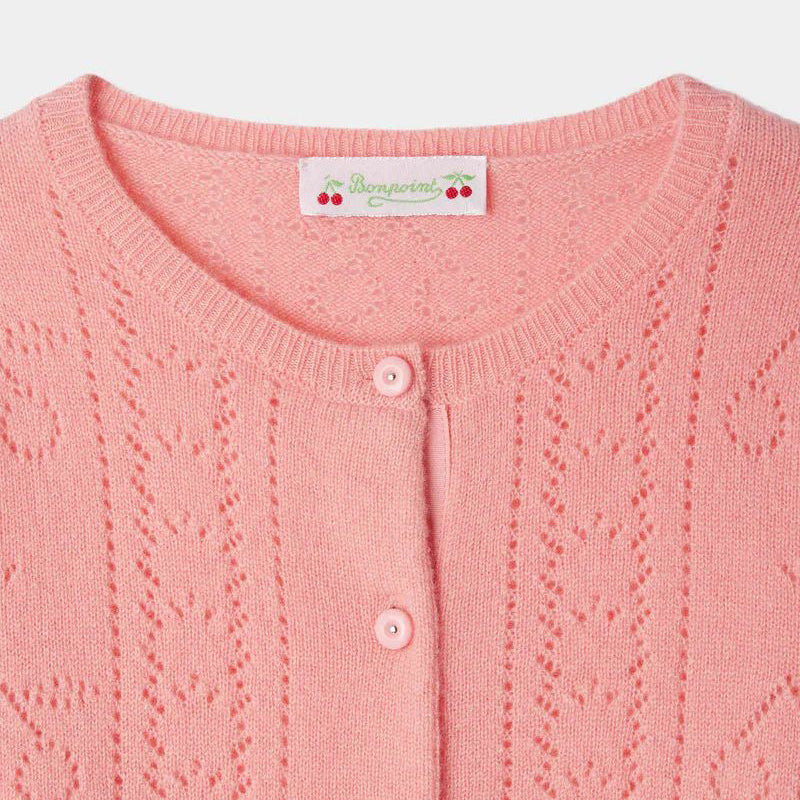 Bonpoint-Josiane crew neck cardigan