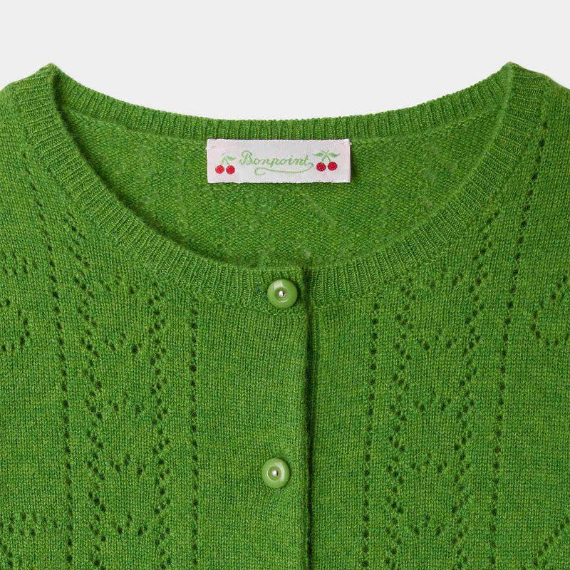 Bonpoint-Josiane crew neck cardigan