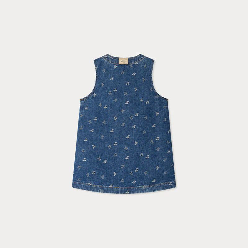 Bonpoint-Girls Denim Robe Jette