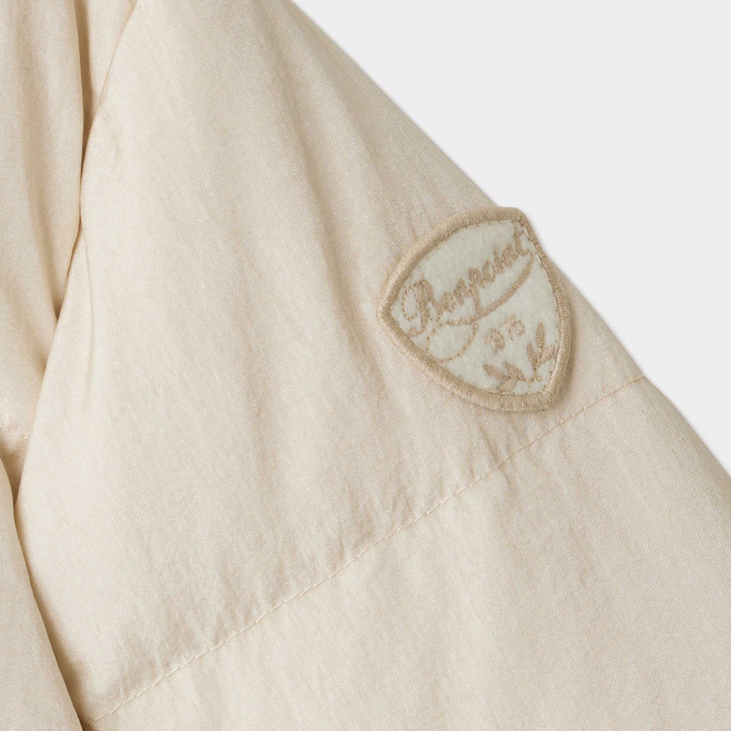 Bonpoint-Jandy reversible hooded down jacket