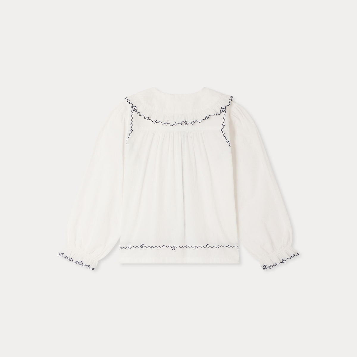 Bonpoint-Blouse Maneke Upb Blanc Lait