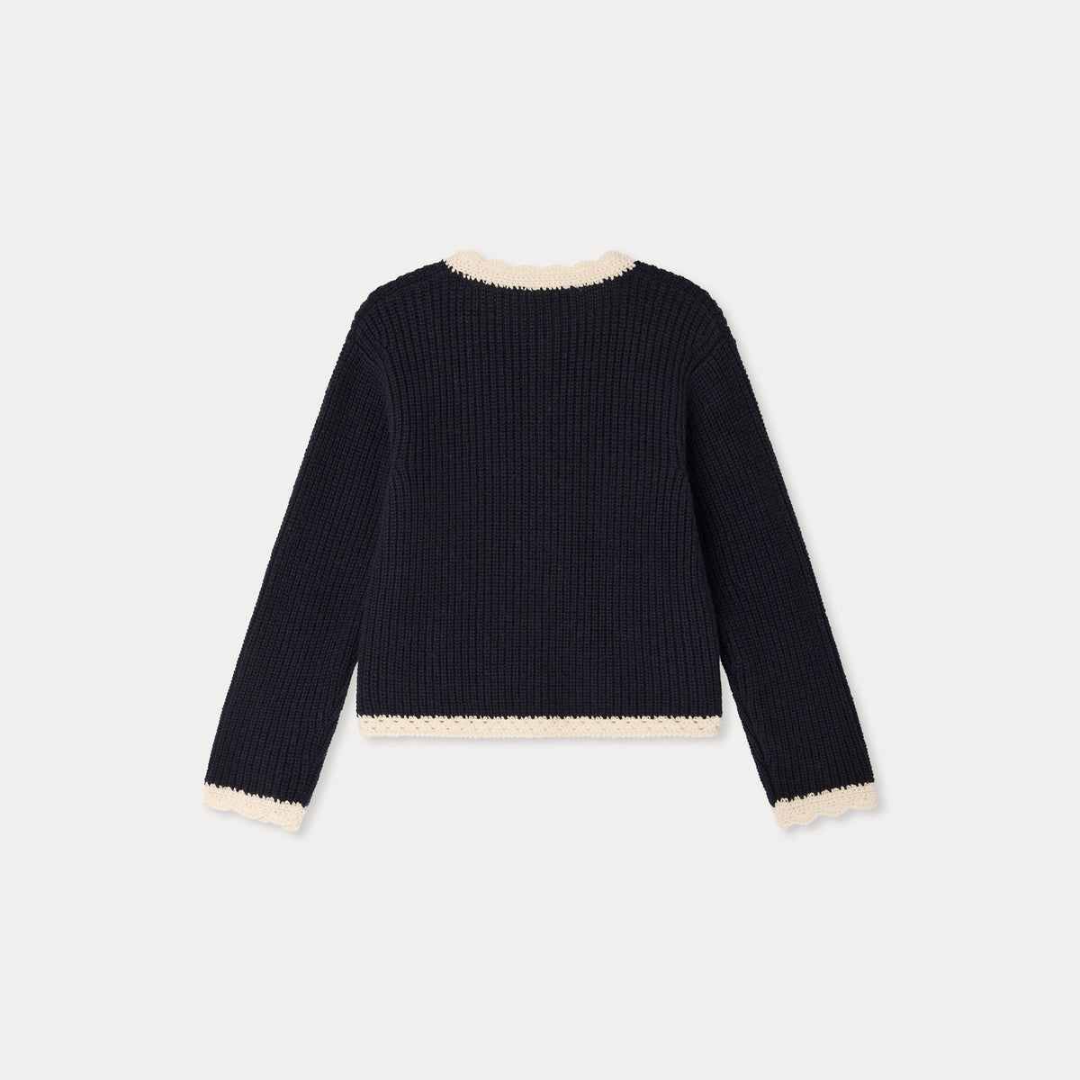 Bonpoint-Cardigan Marlys Marine