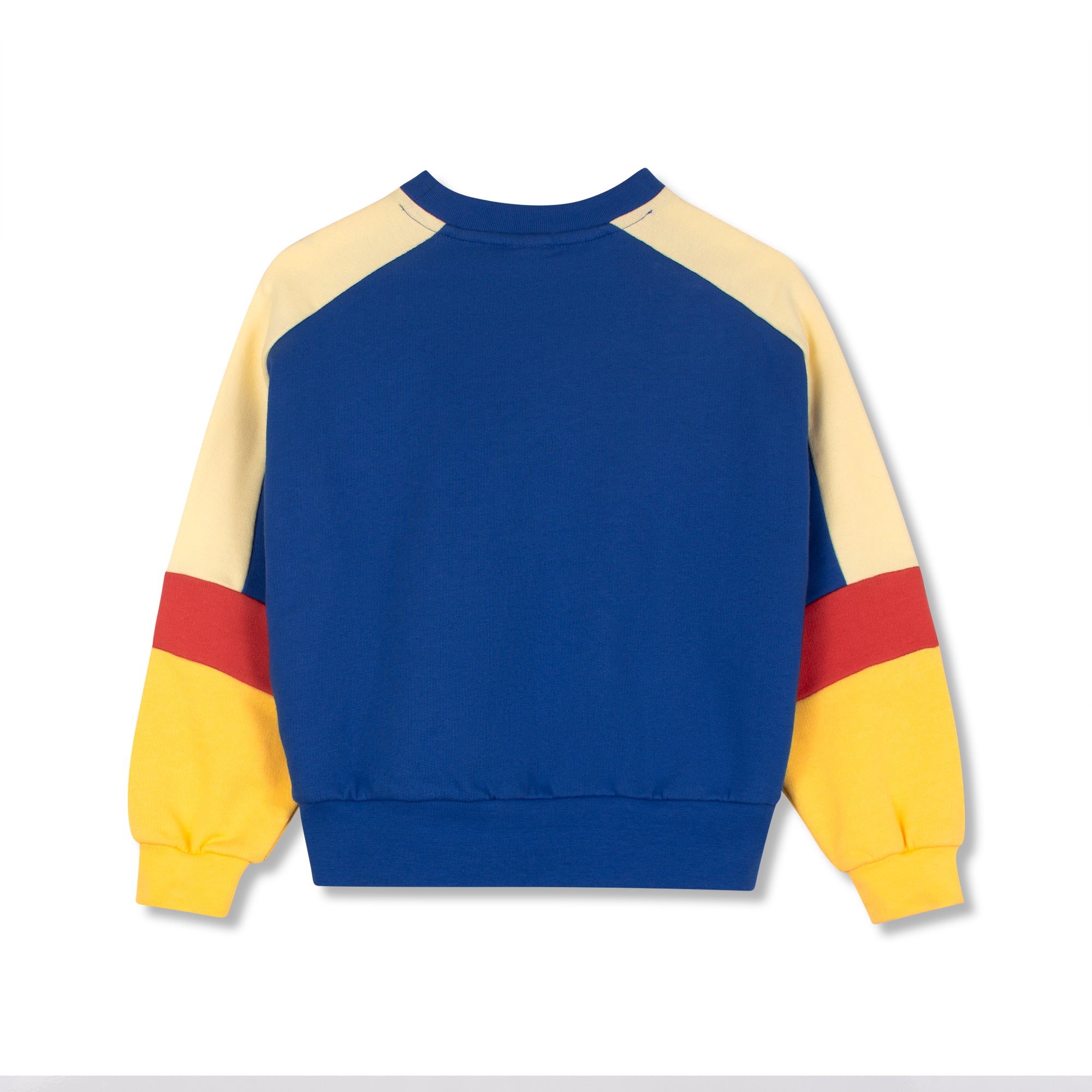 Wynken-Good Morning Sweat Organic Cotton Artists Blue / Lemon