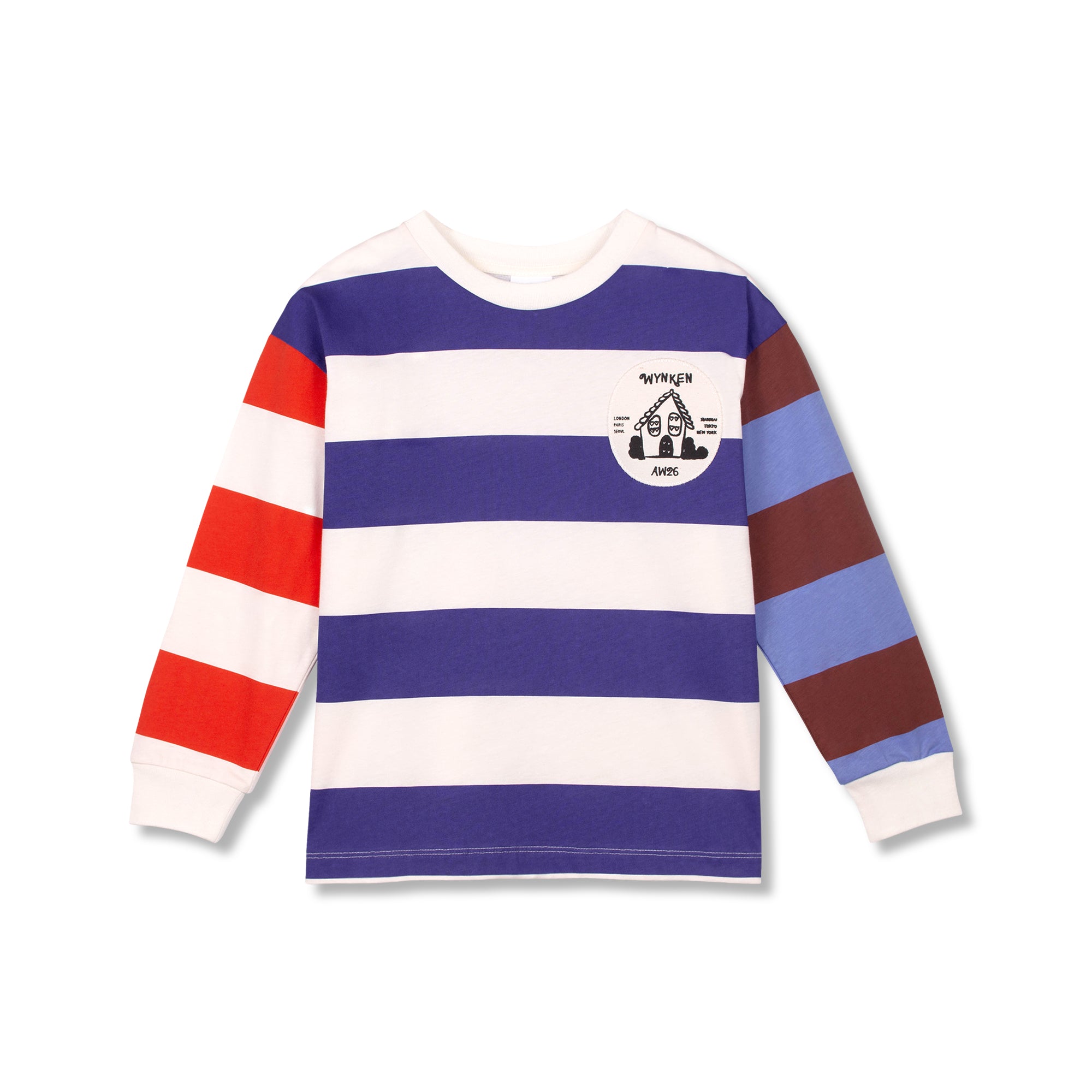 Wynken-Kids Haus Stripe Tee Mixed Stripe