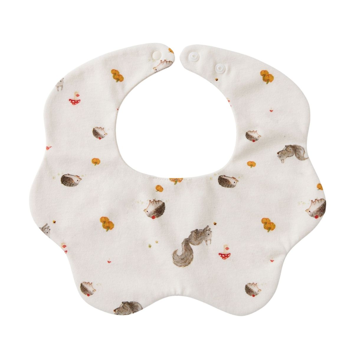 Blara Organic House-Wavy Bib Forest Friends