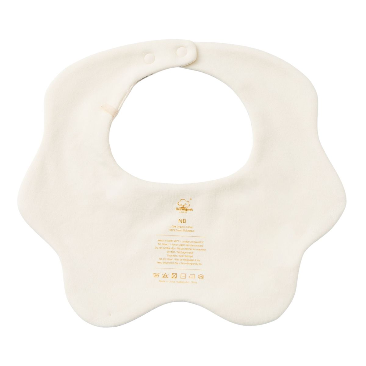 Blara Organic House-Wavy Bib Polar Bear Family