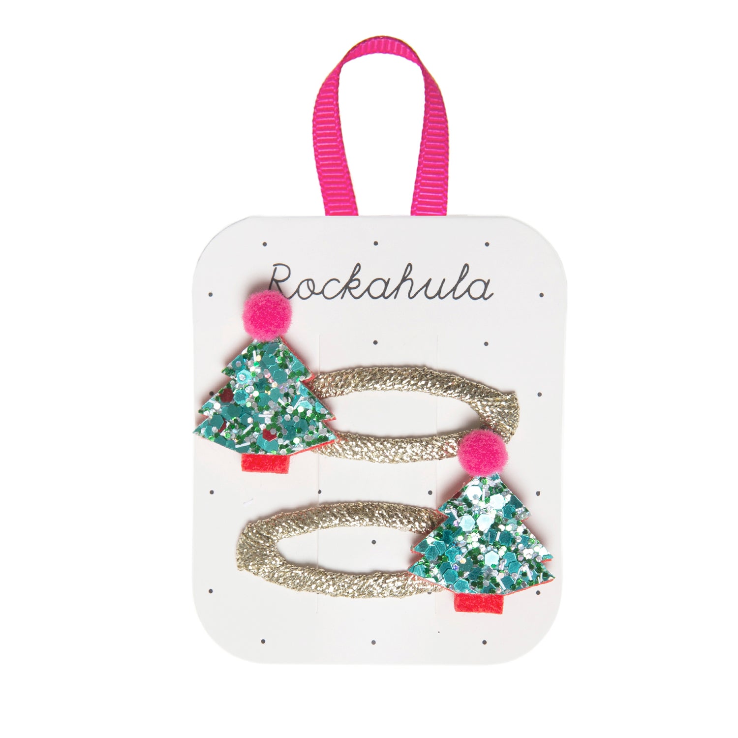 Rockahula-Christmas Tree Glitter Clips