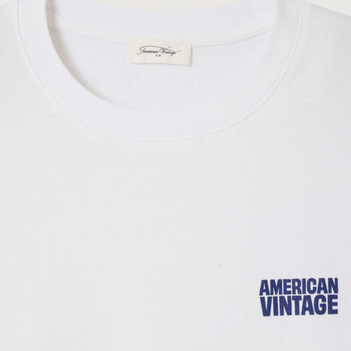 American Vintage-Women T-Shirt Mc Col Rond Ykobow Blanc