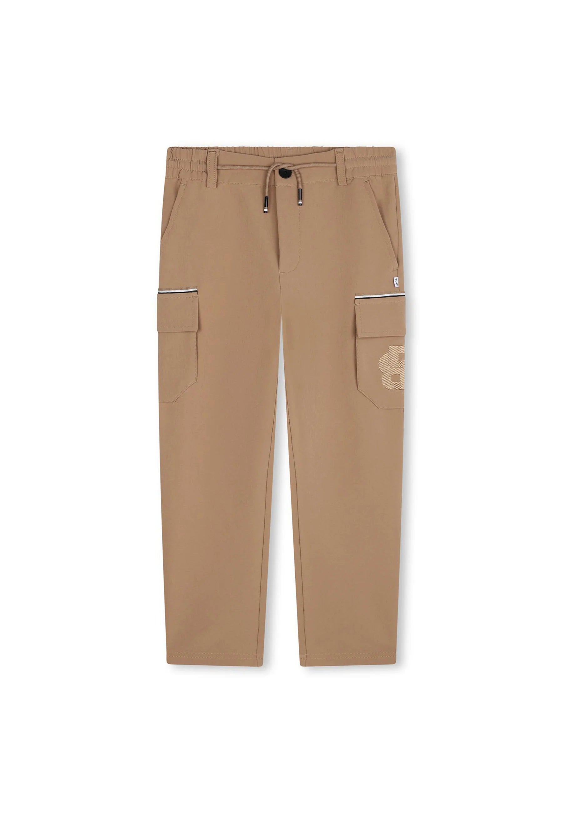 CARGO PANTS-BROWN