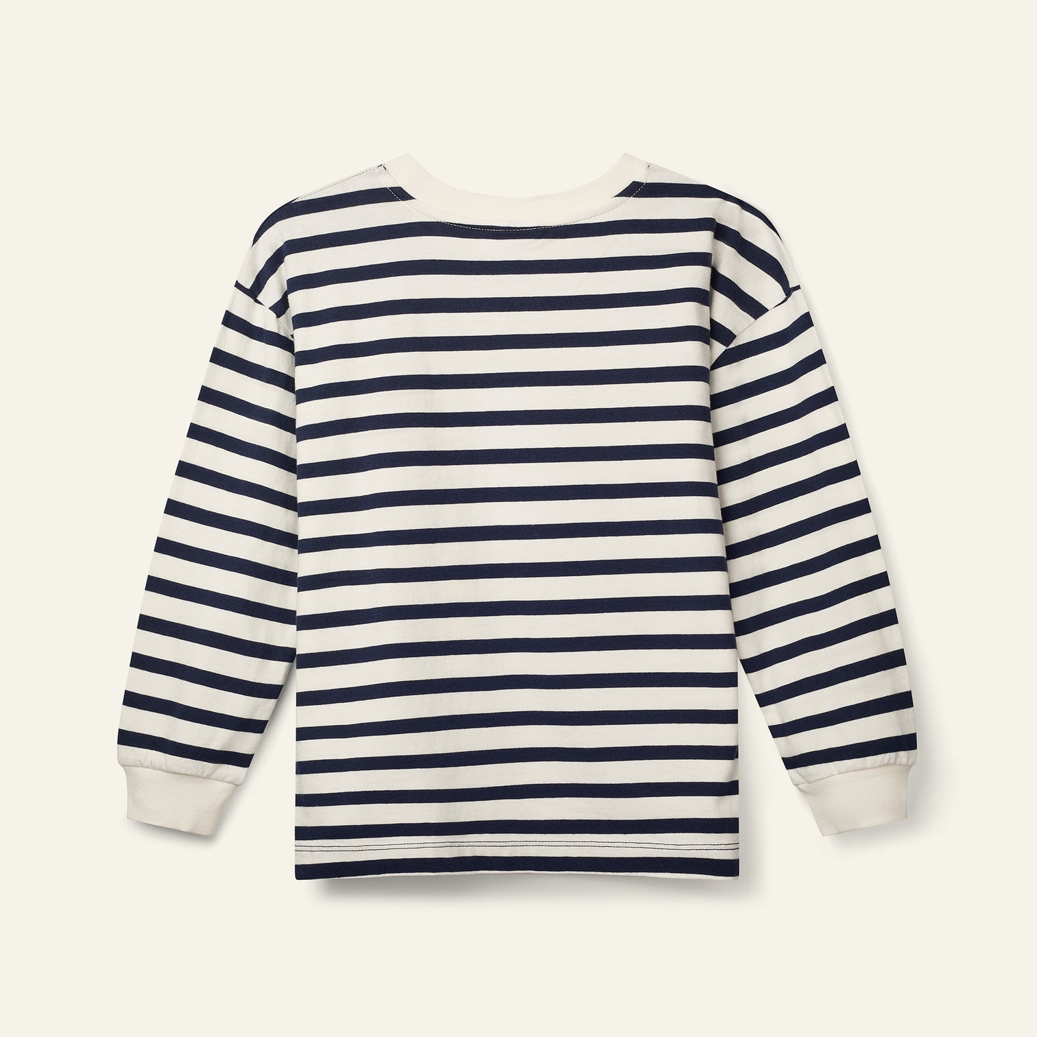 Wynken-Wynk Stripe Tee Pale Yellow Ladybird