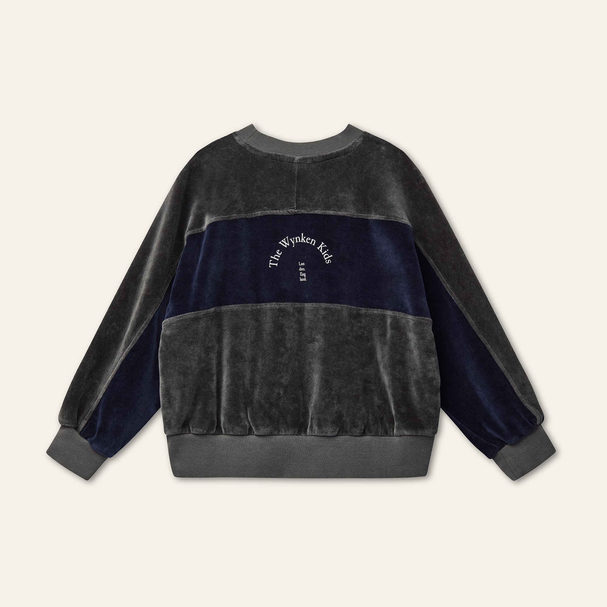 Wynken-Sloth Sweat Slate Deep Navy
