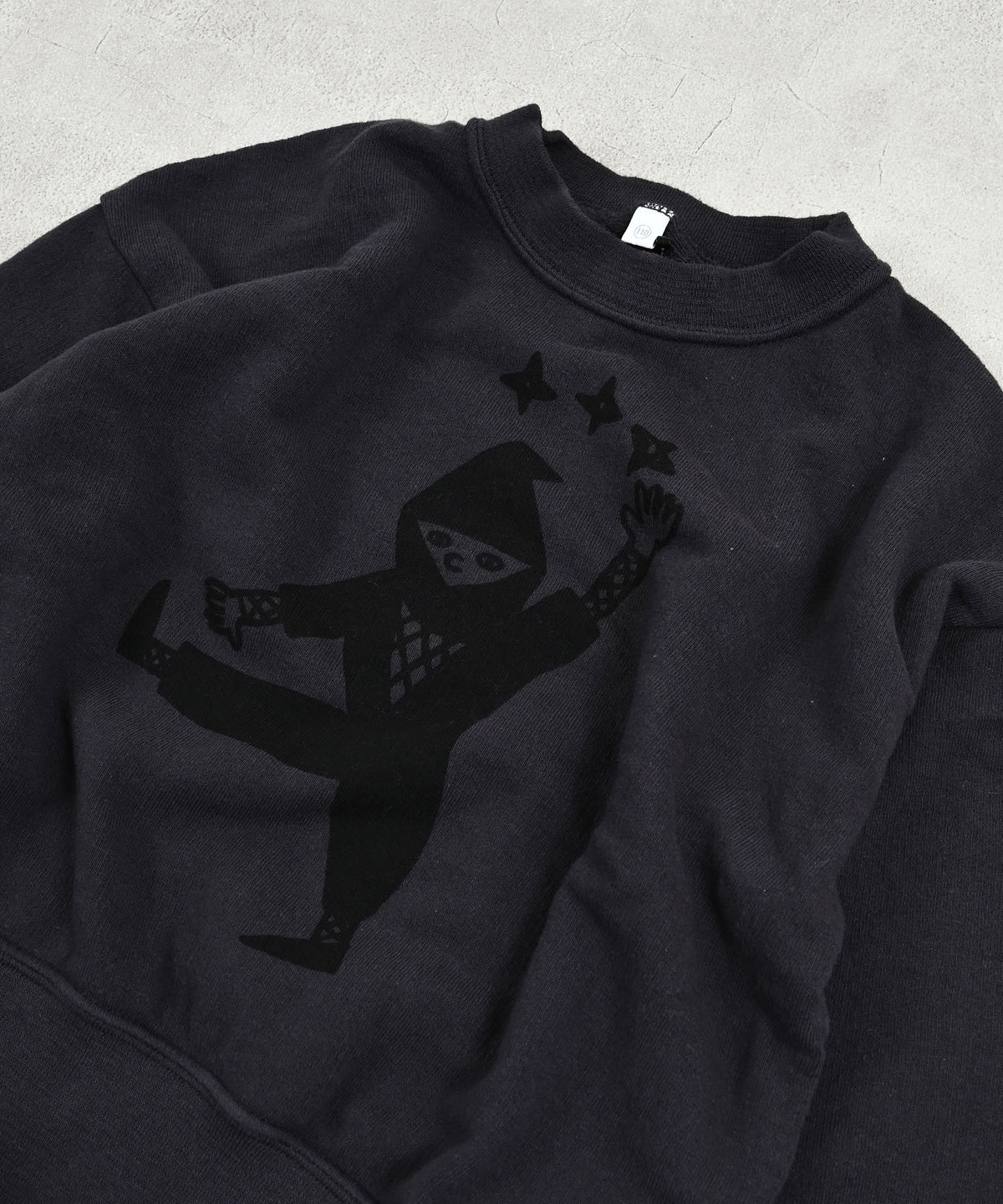 Markey's-Illustration Sweatshirt Charcoal