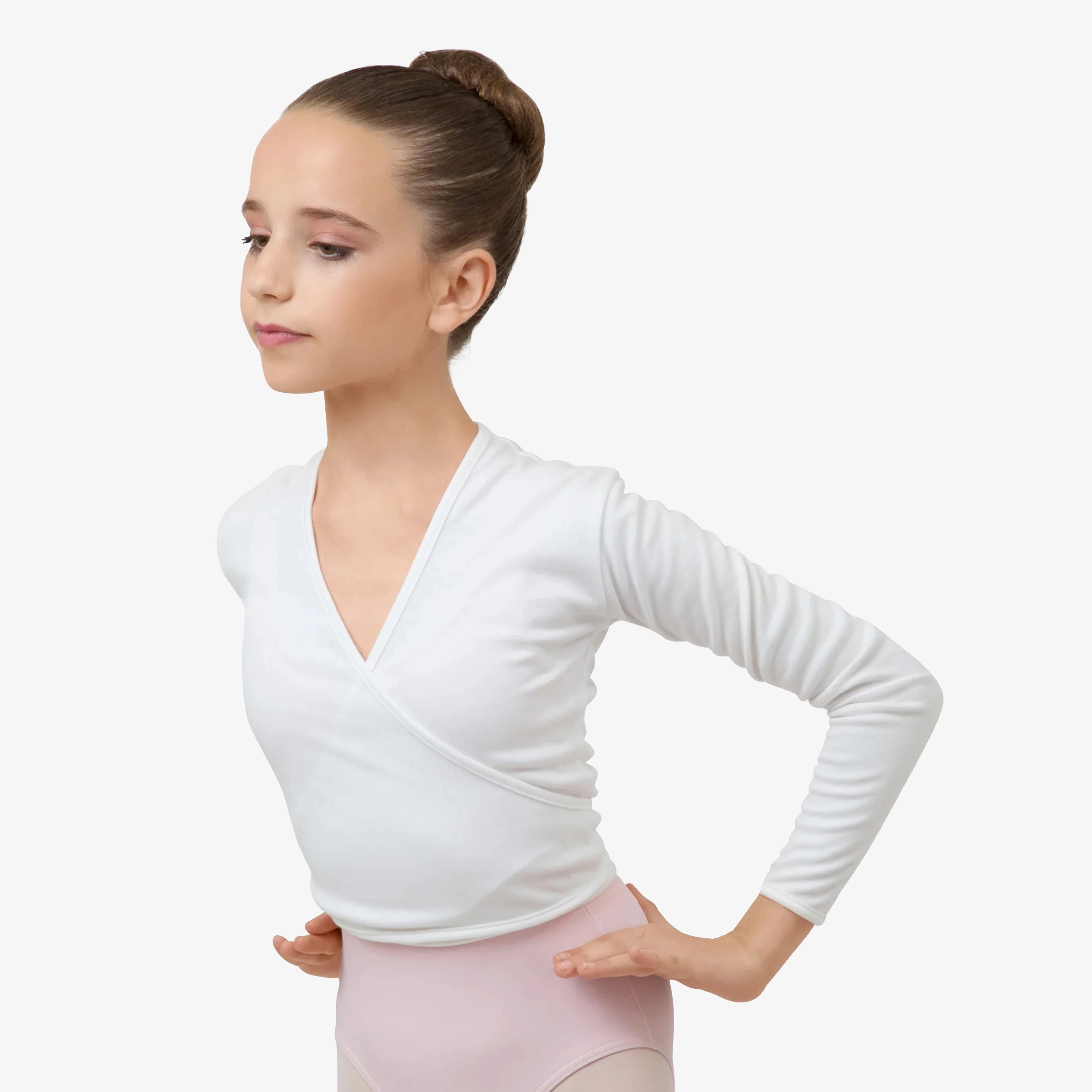 Repetto-Knit Wrap-Over White