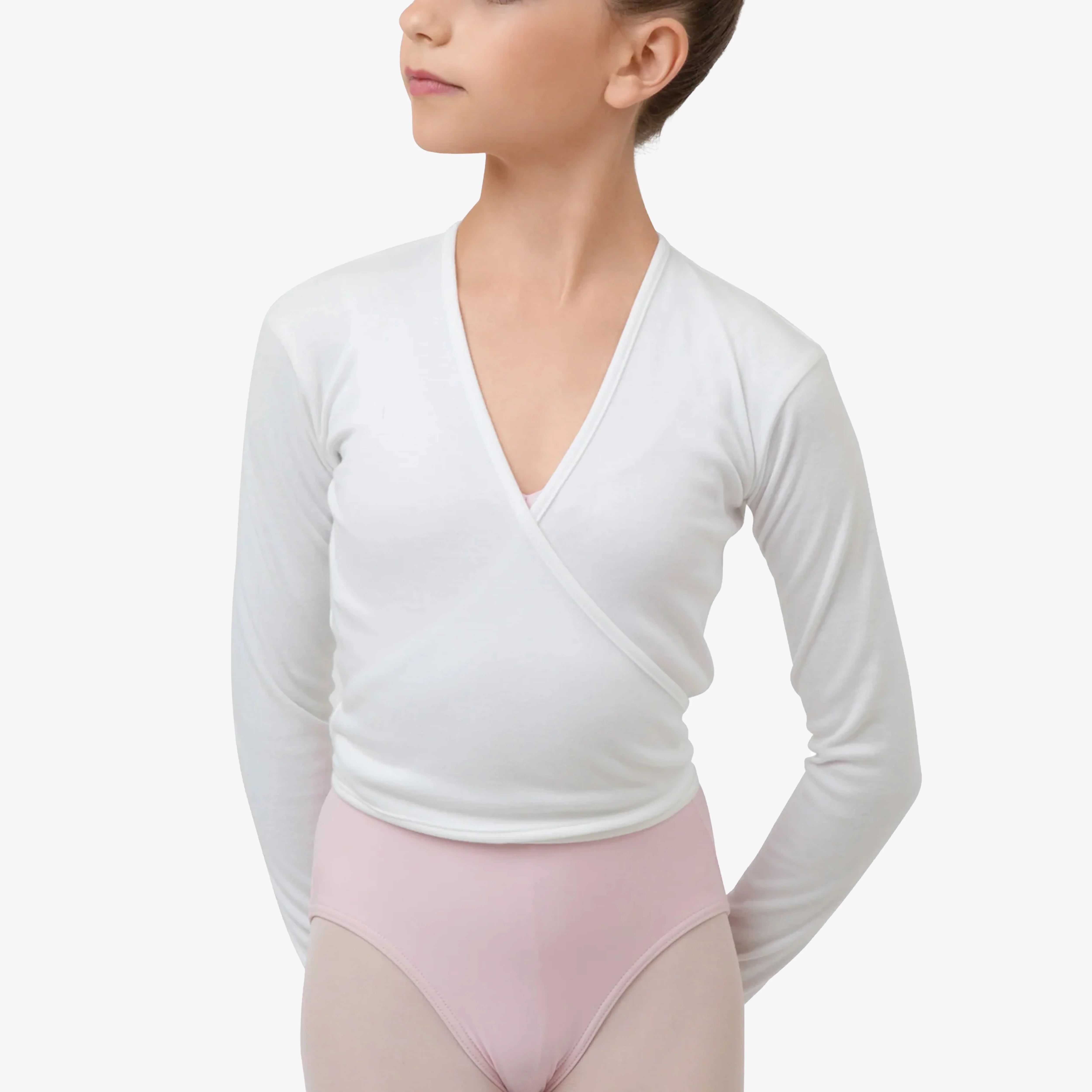 Repetto-Knit Wrap-Over White