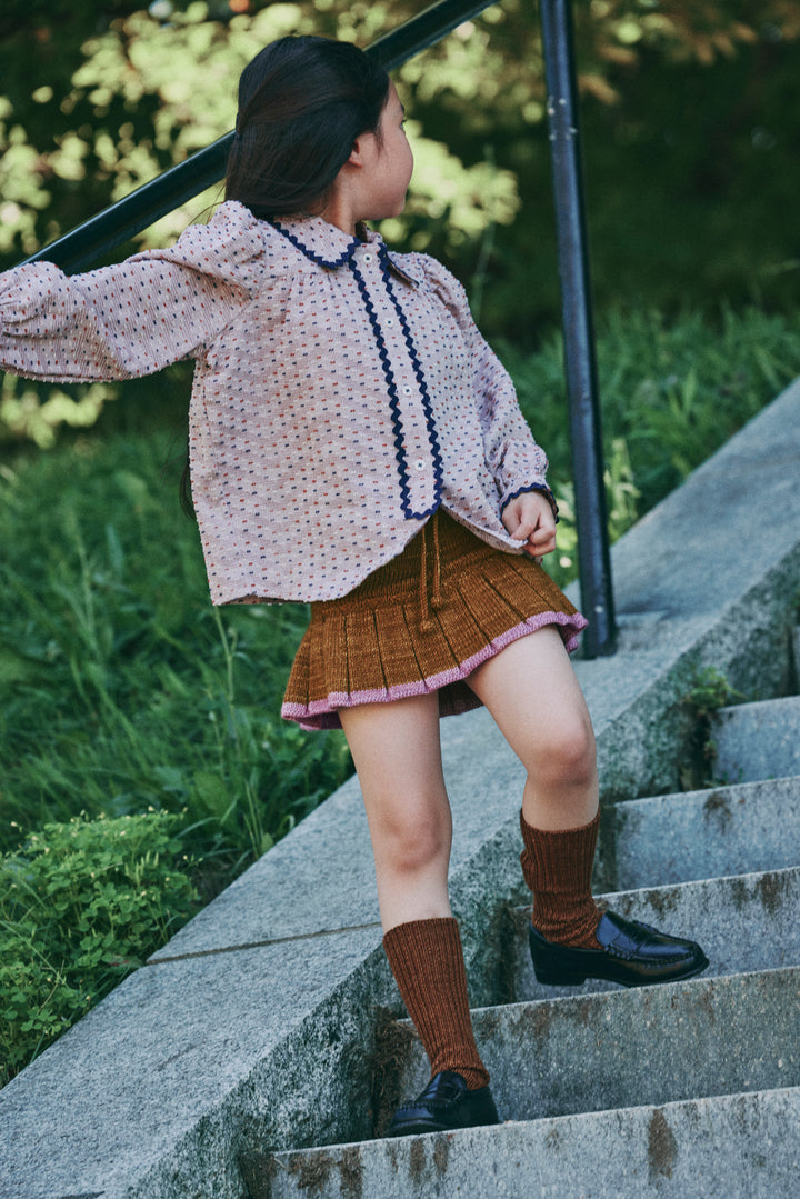 Misha & Puff-Skating Pond Skirt Nutmeg