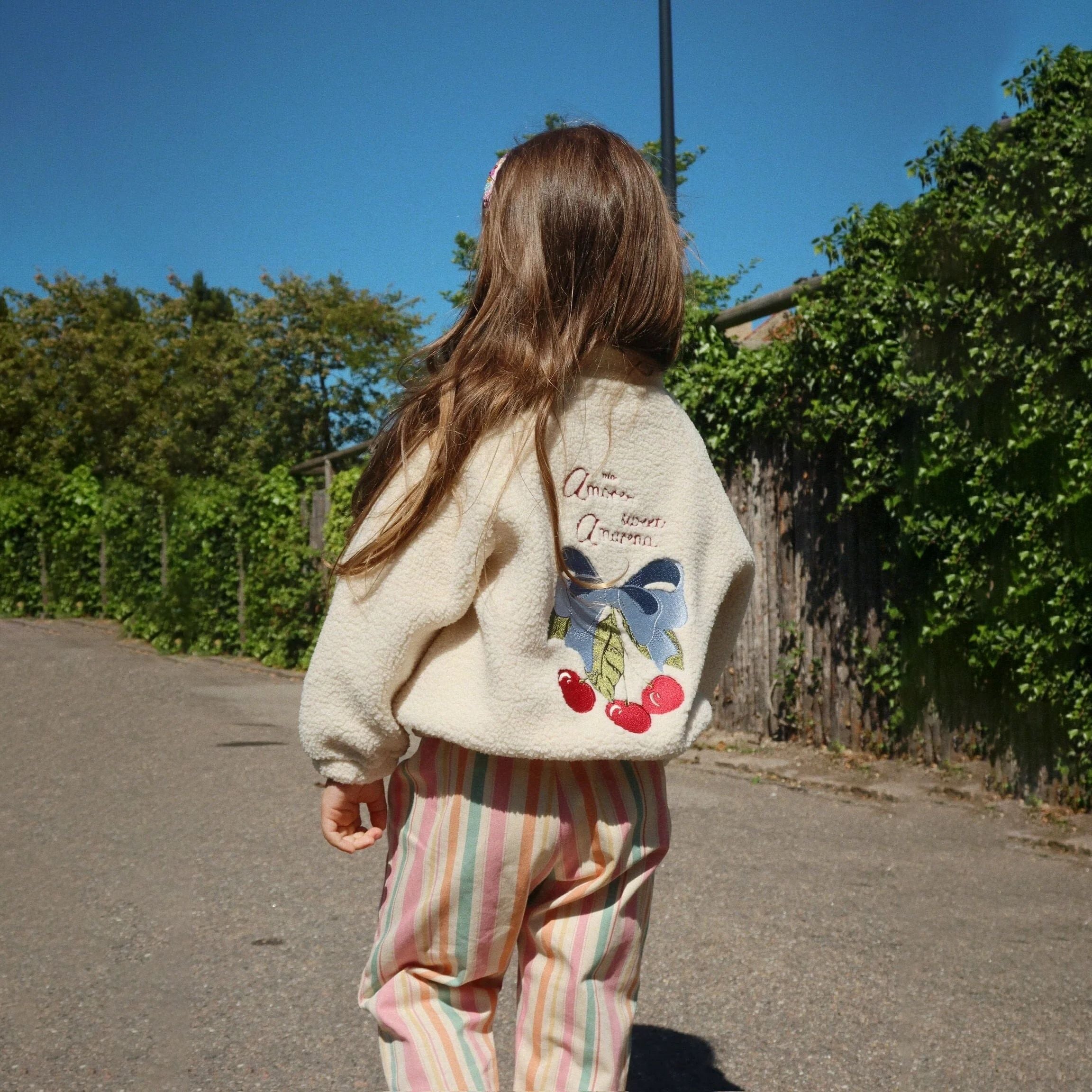 Konges Sløjd-Girl Frankie Pants Gots Miami Stripe