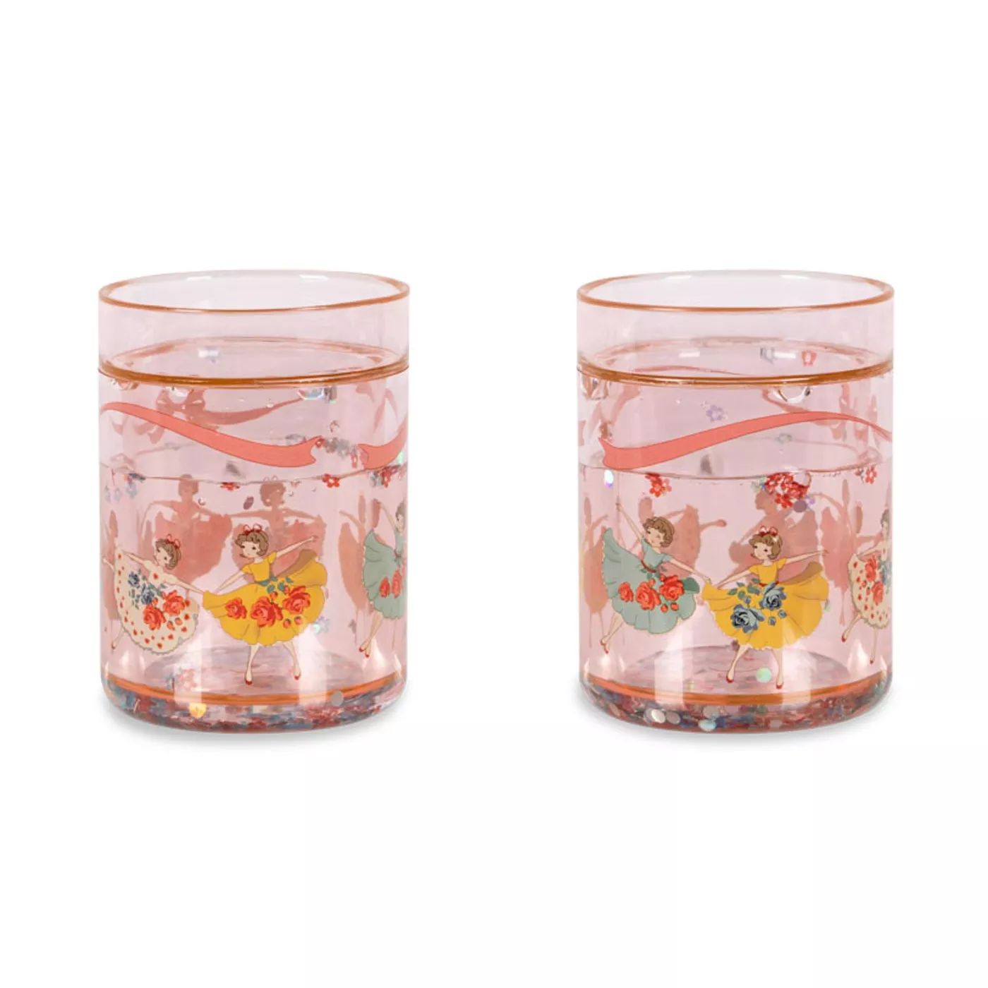 Konges Sløjd-2 Pack Glitter Cups Tip Toe Twinkle