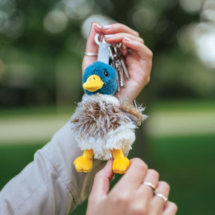 Wrendale Designs-Duck Plush Keyring