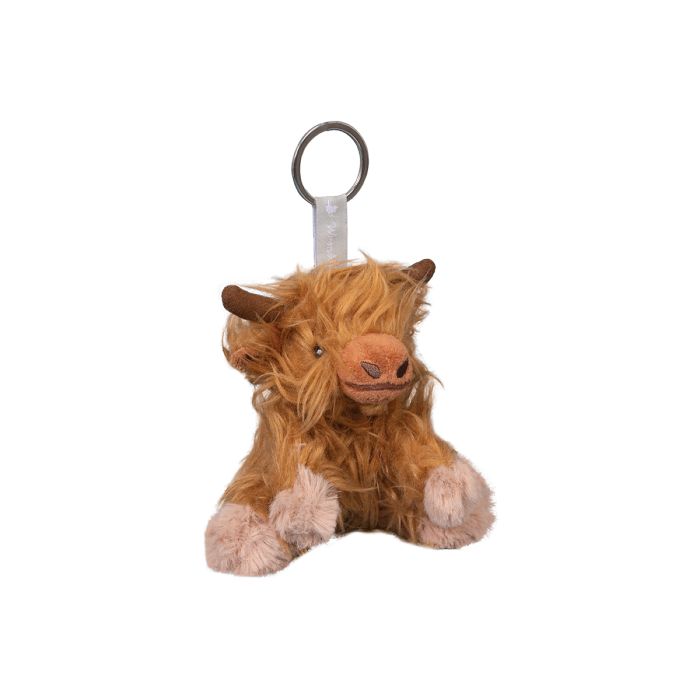 Wrendale Designs-Highland Cow Plush Keyring