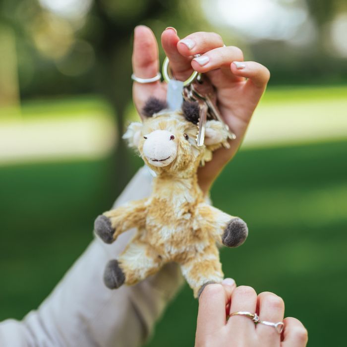 Wrendale Designs-Giraffe Plush Keyring