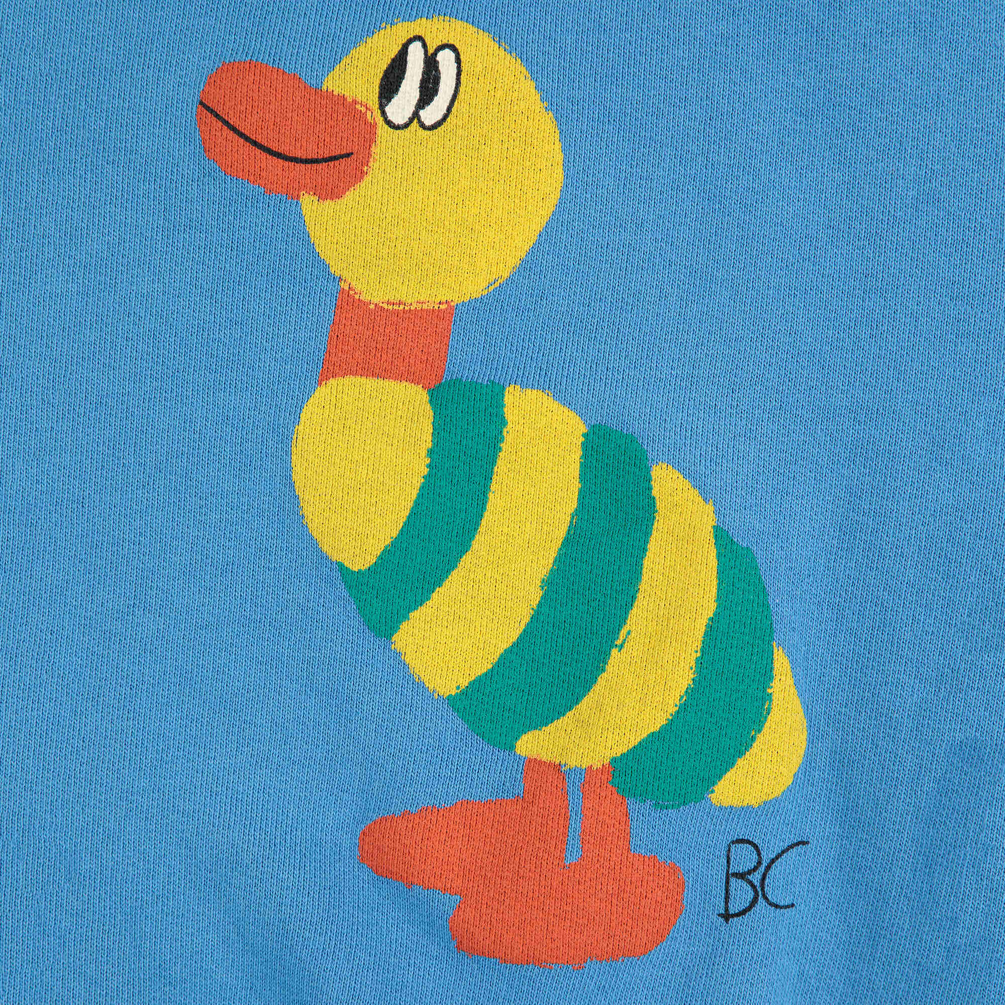Bobo Choses-Baby Striped Duck Sweatshirt