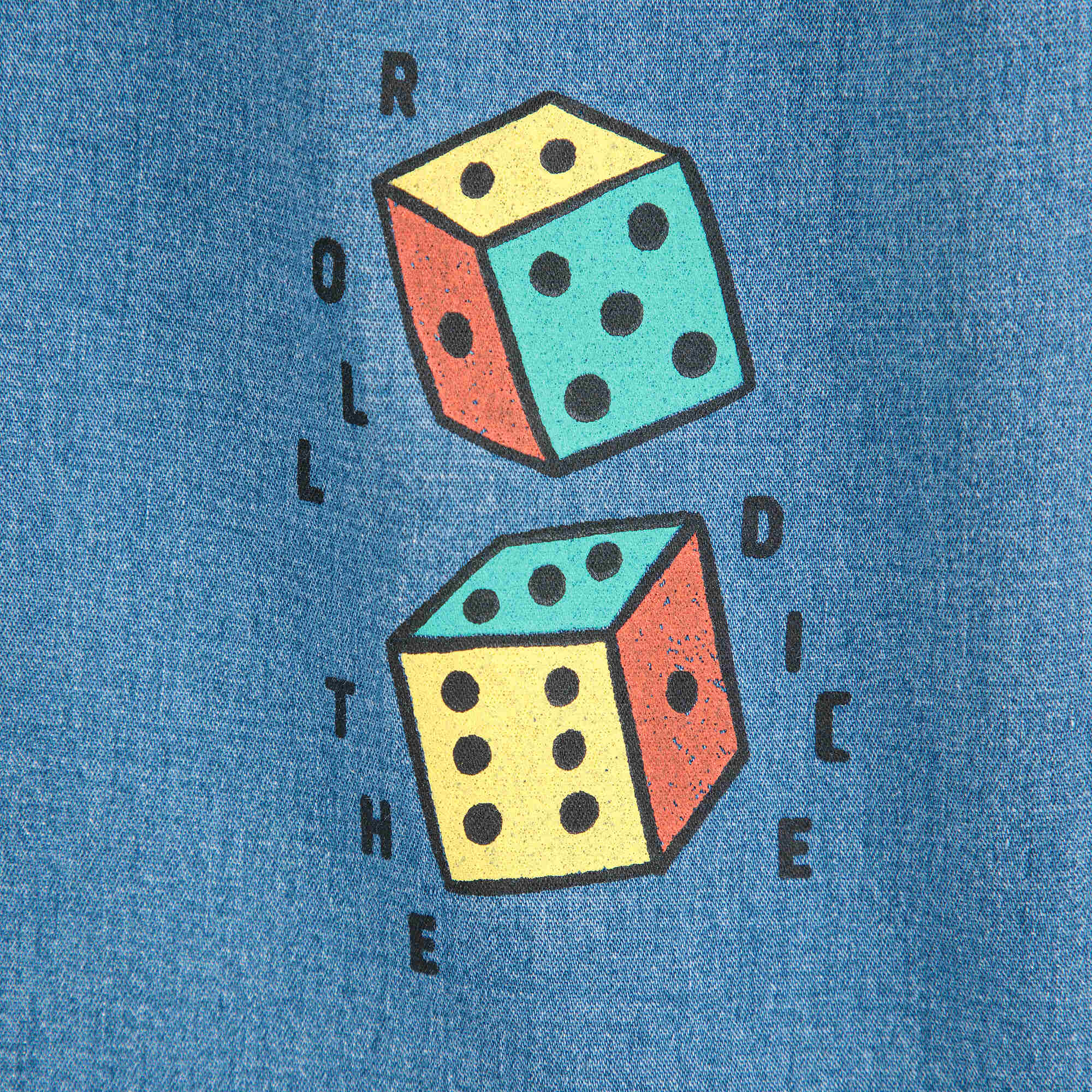 Bobo Choses-Baby Roll The Dice Light Denim Pants