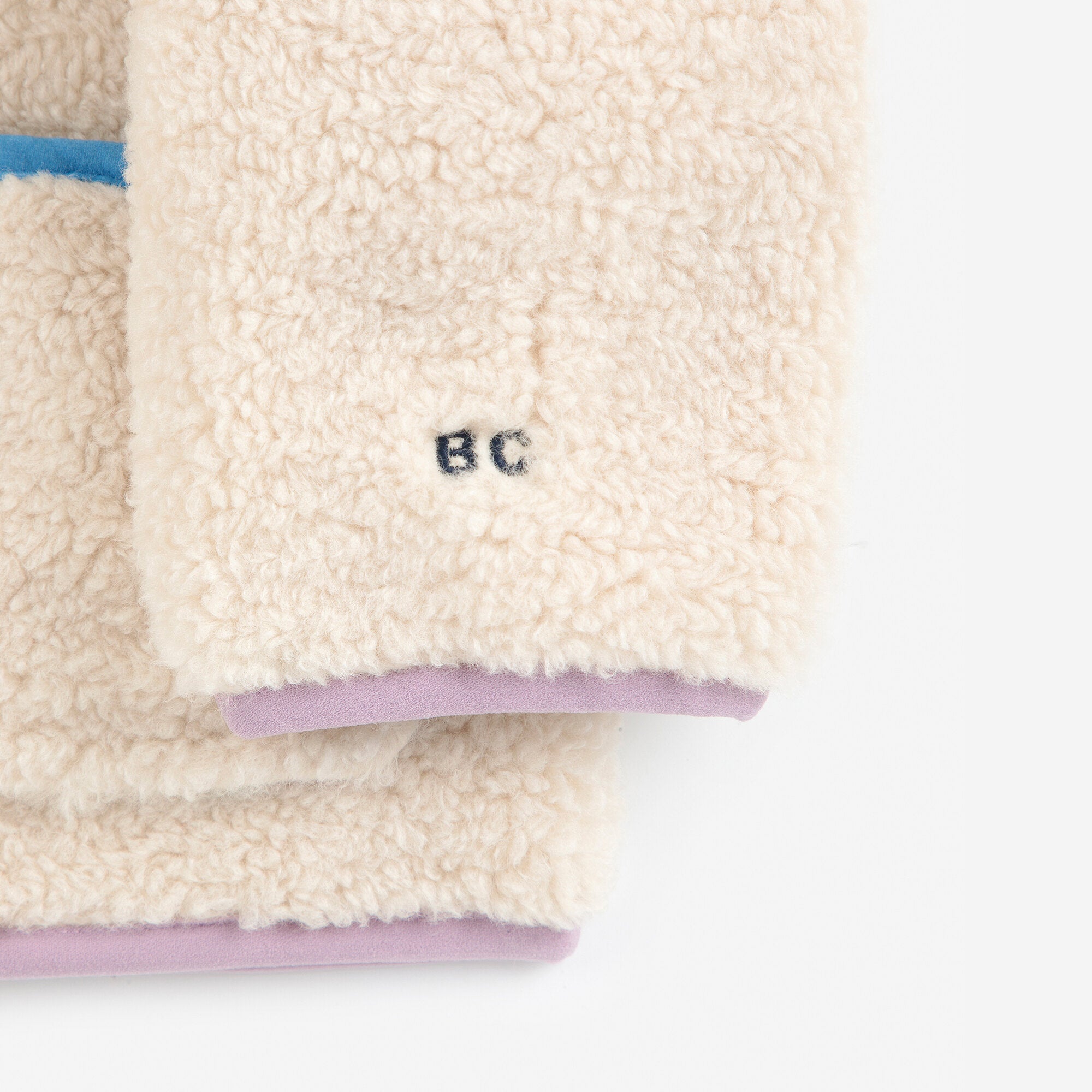 Bobo Choses-Baby Game Pawns All Over Reversible Sheepskin Jacket