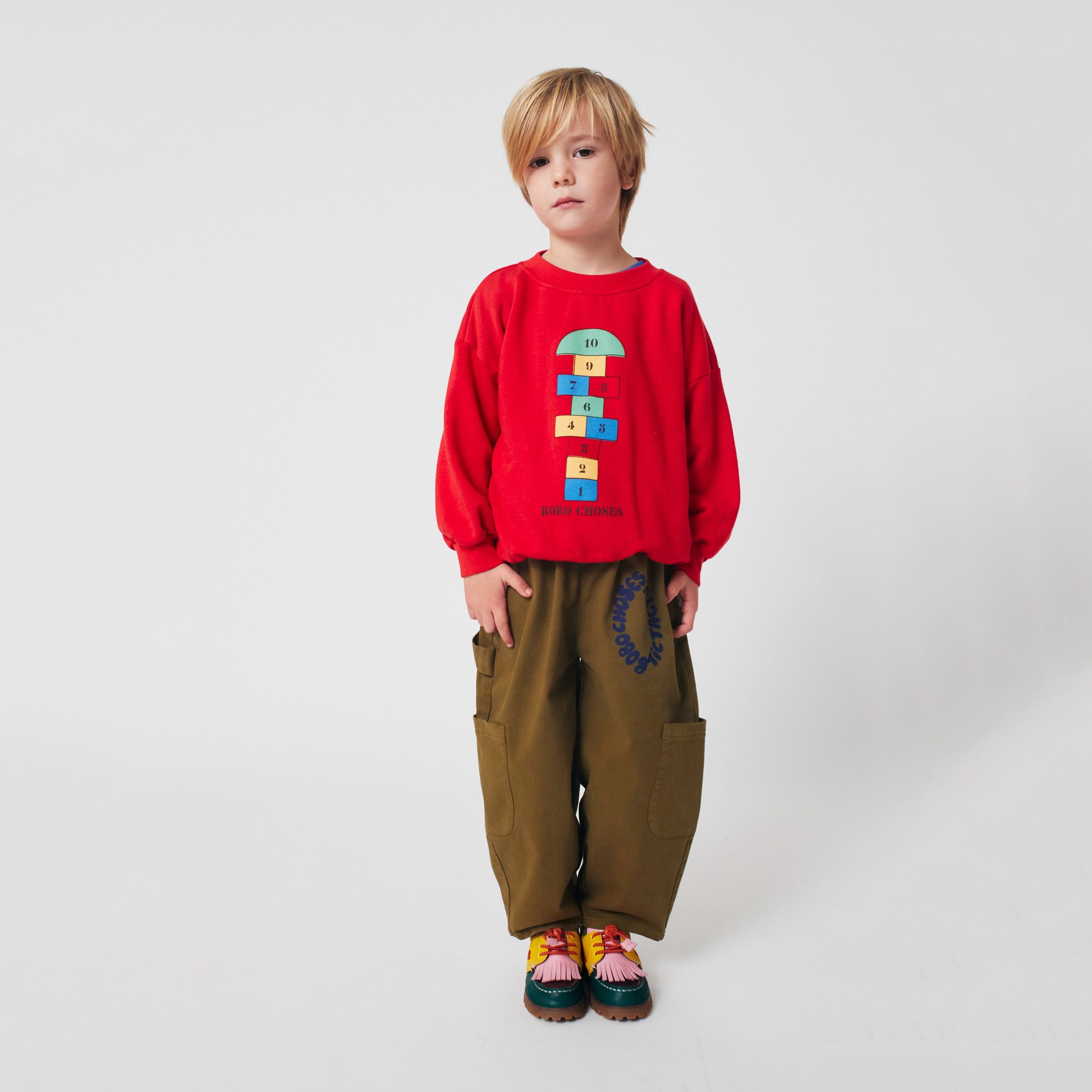 Bobo Choses-Hopscotch Sweatshirt