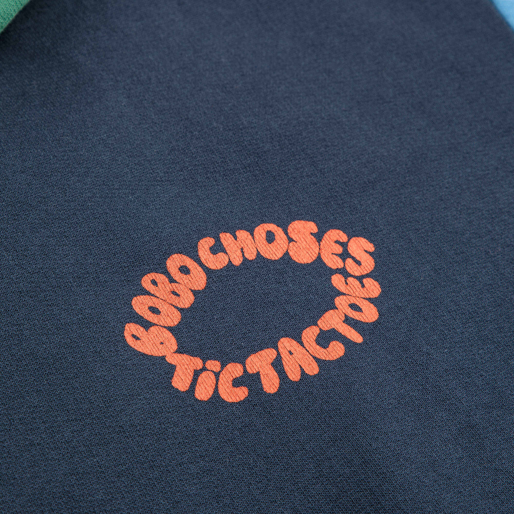 Bobo Choses-Tic Tac Toe Color Block Hoodie