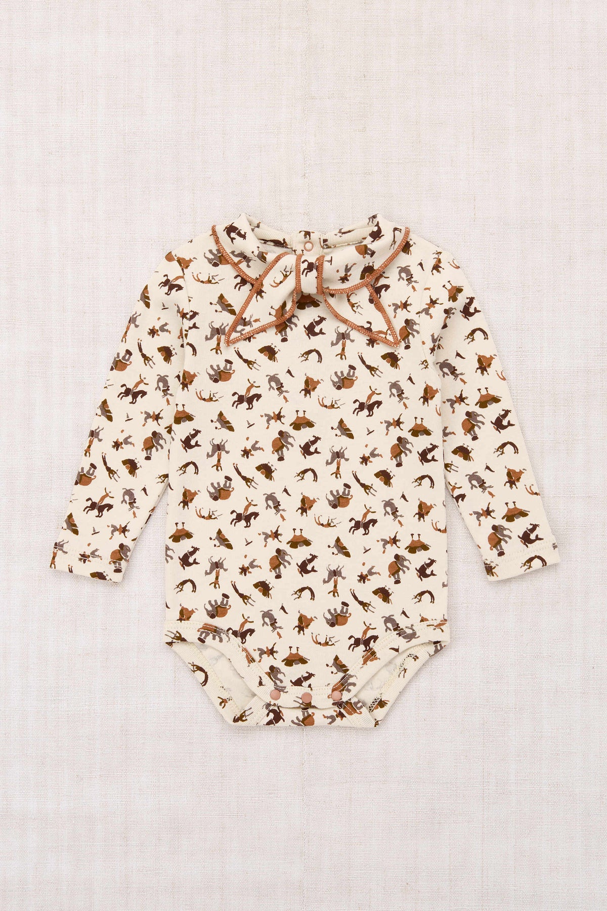Misha & Puff-Baby Scout Onesie String Circus