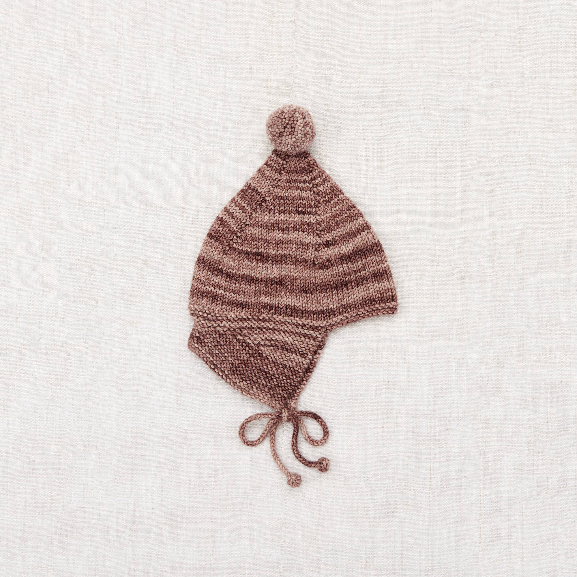 Misha & Puff-Baby Pointy Peak Hat Affogato