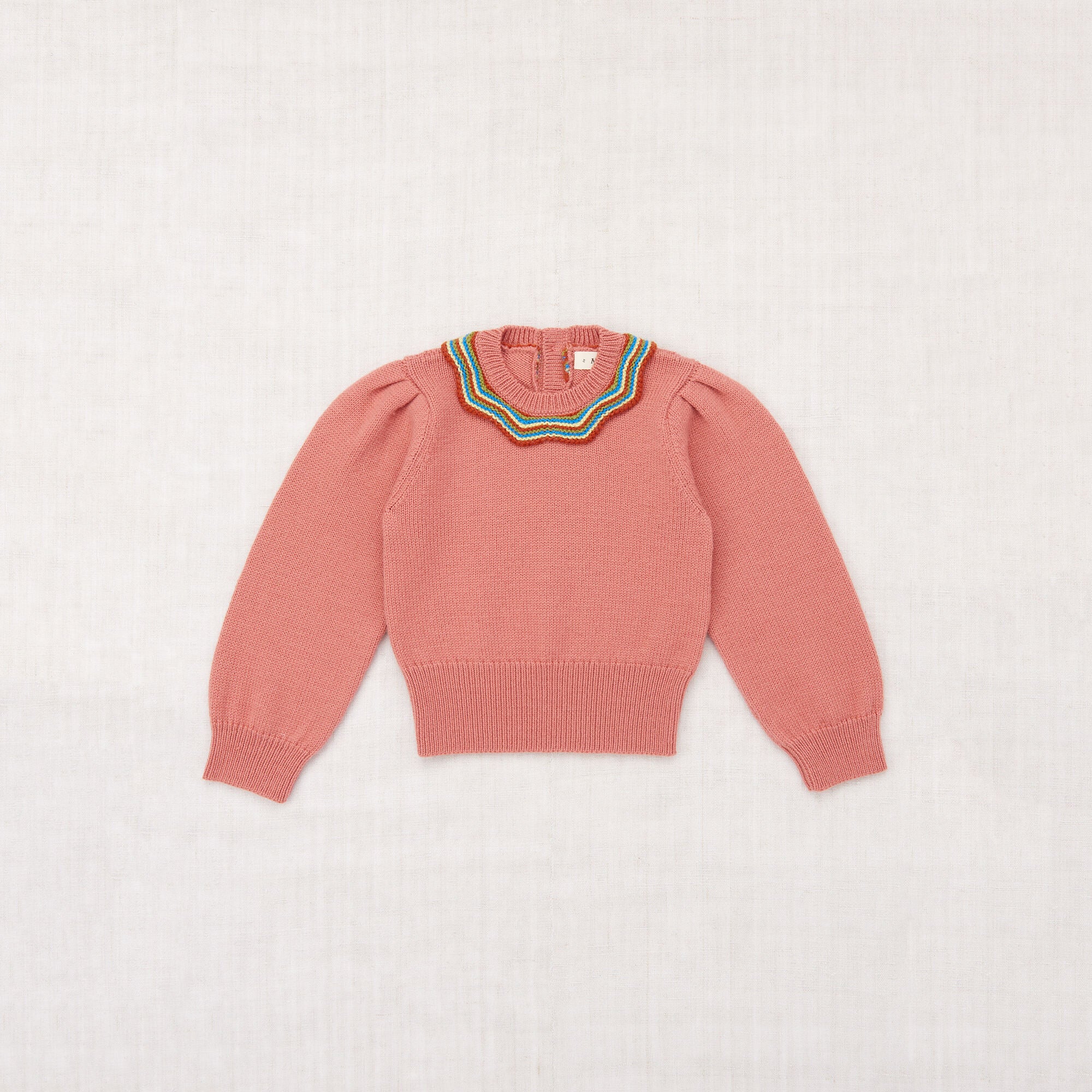 Misha & Puff-Chevron Elizabeth Pullover Rosewood