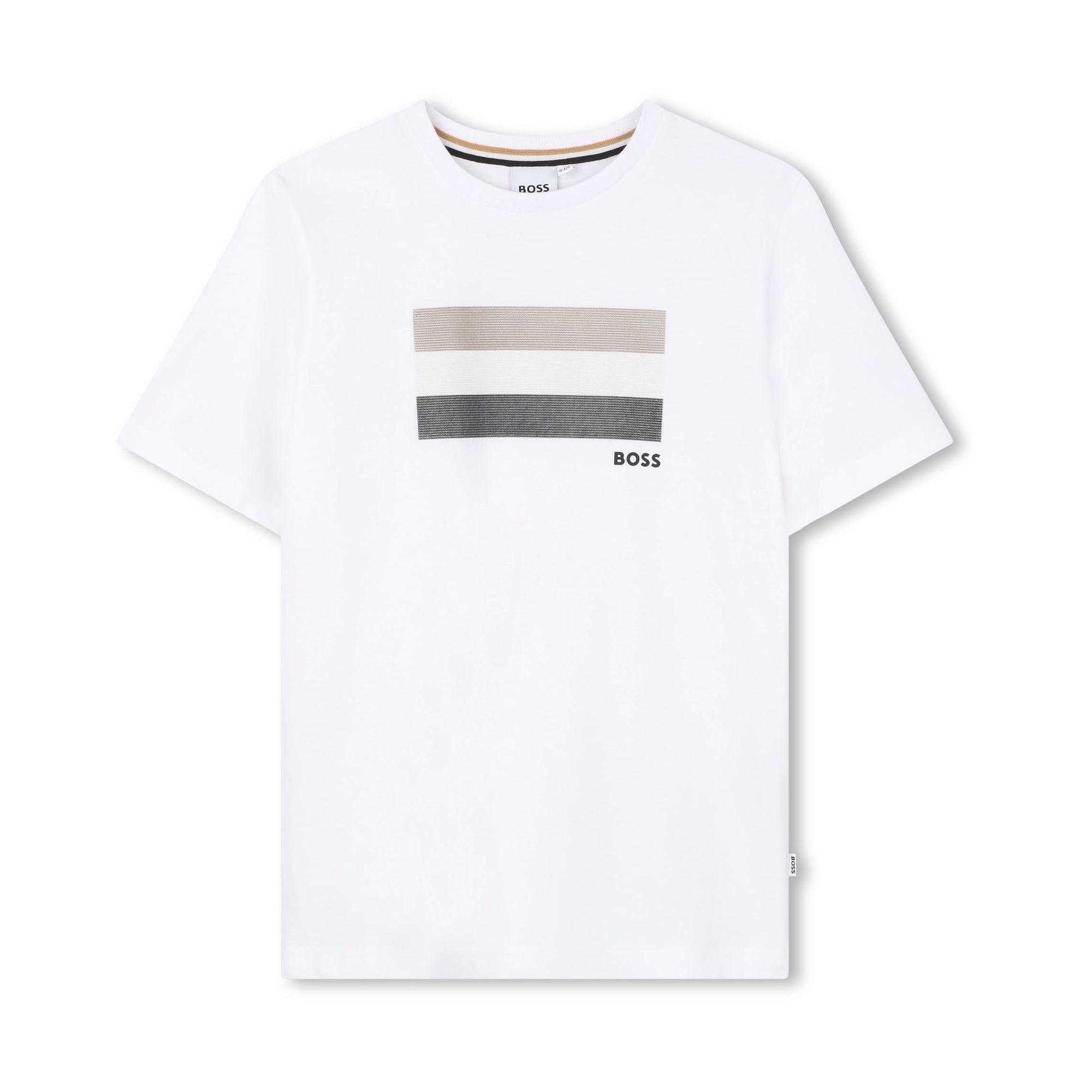 Boss-Short-Sleeved T-Shirt White