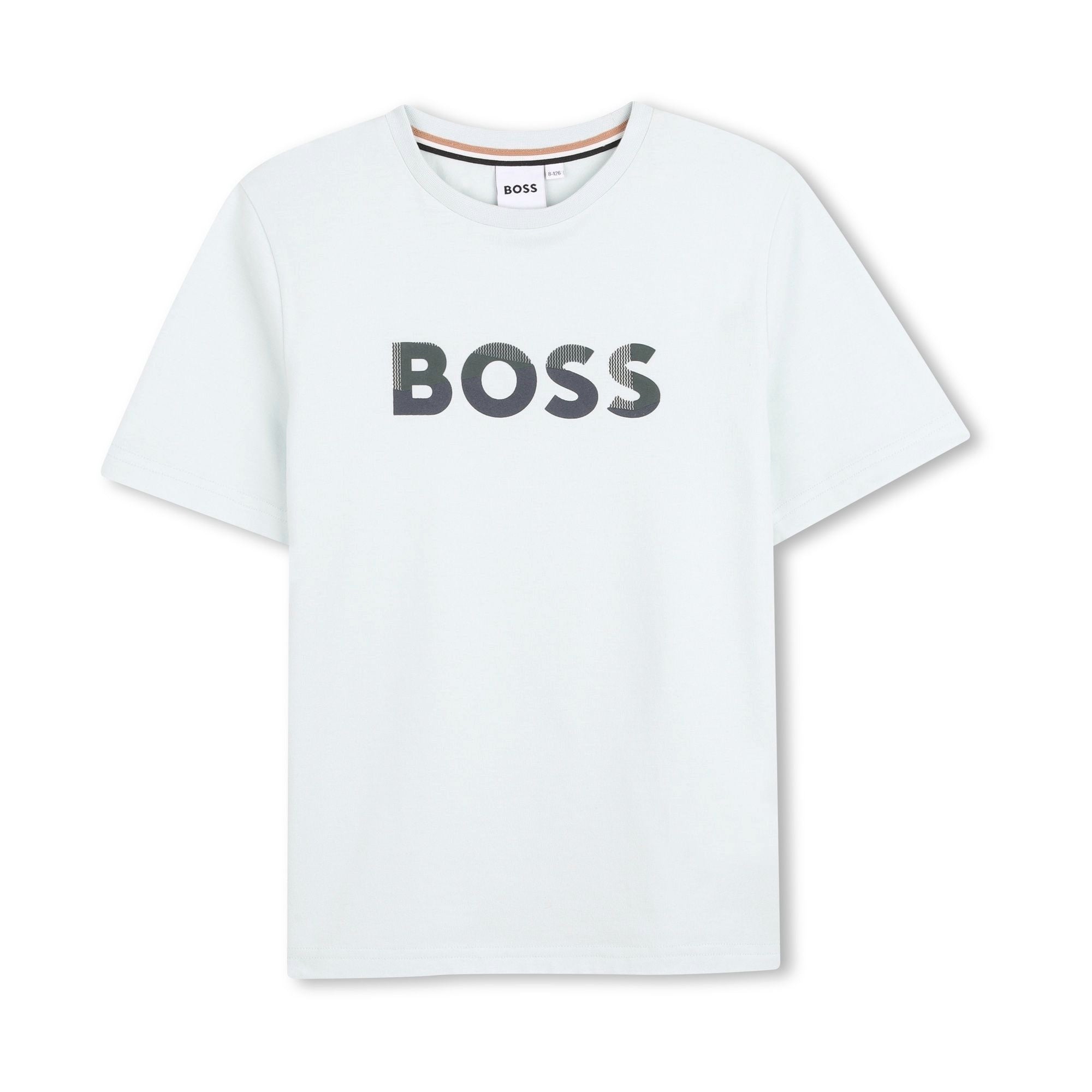 Boss-Shorts And T-Shirt Set In Cotton Jersey Sprout Green