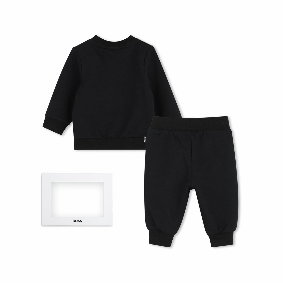 Boss-Giftset 2Pc Colorblock Sweatshirt & Sweatpants Black