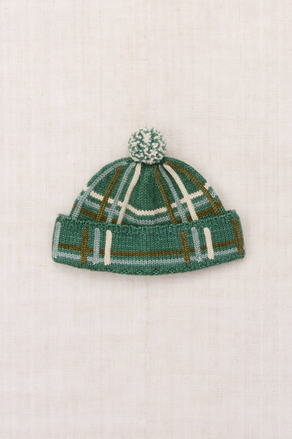 Misha & Puff-Plaid Cap Bough