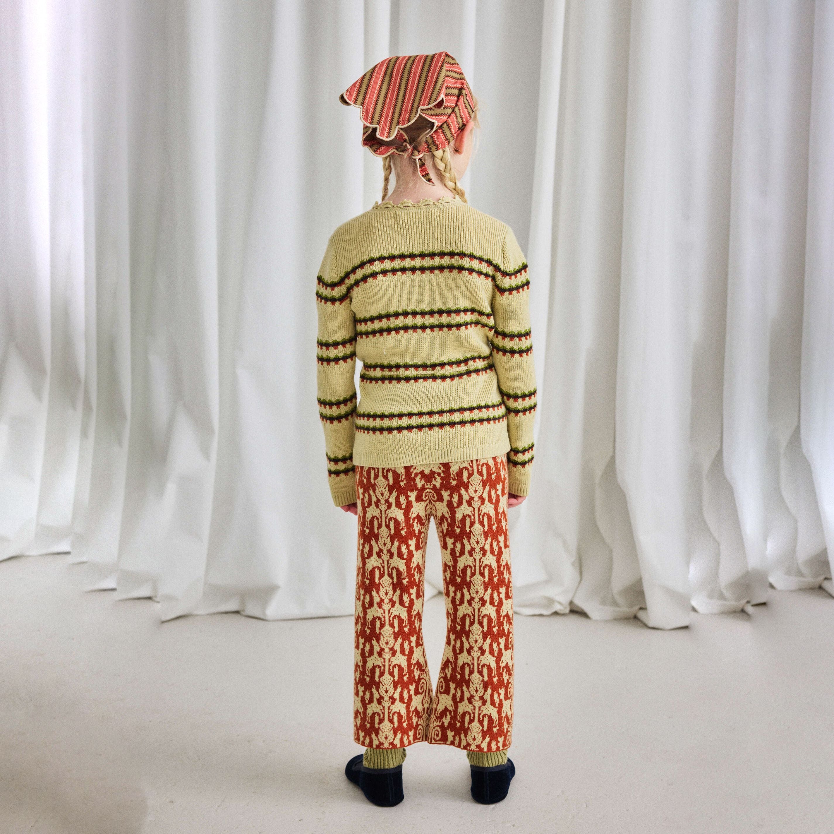 Misha & Puff-Izzy Pant Fauna Tapestry Jacquard