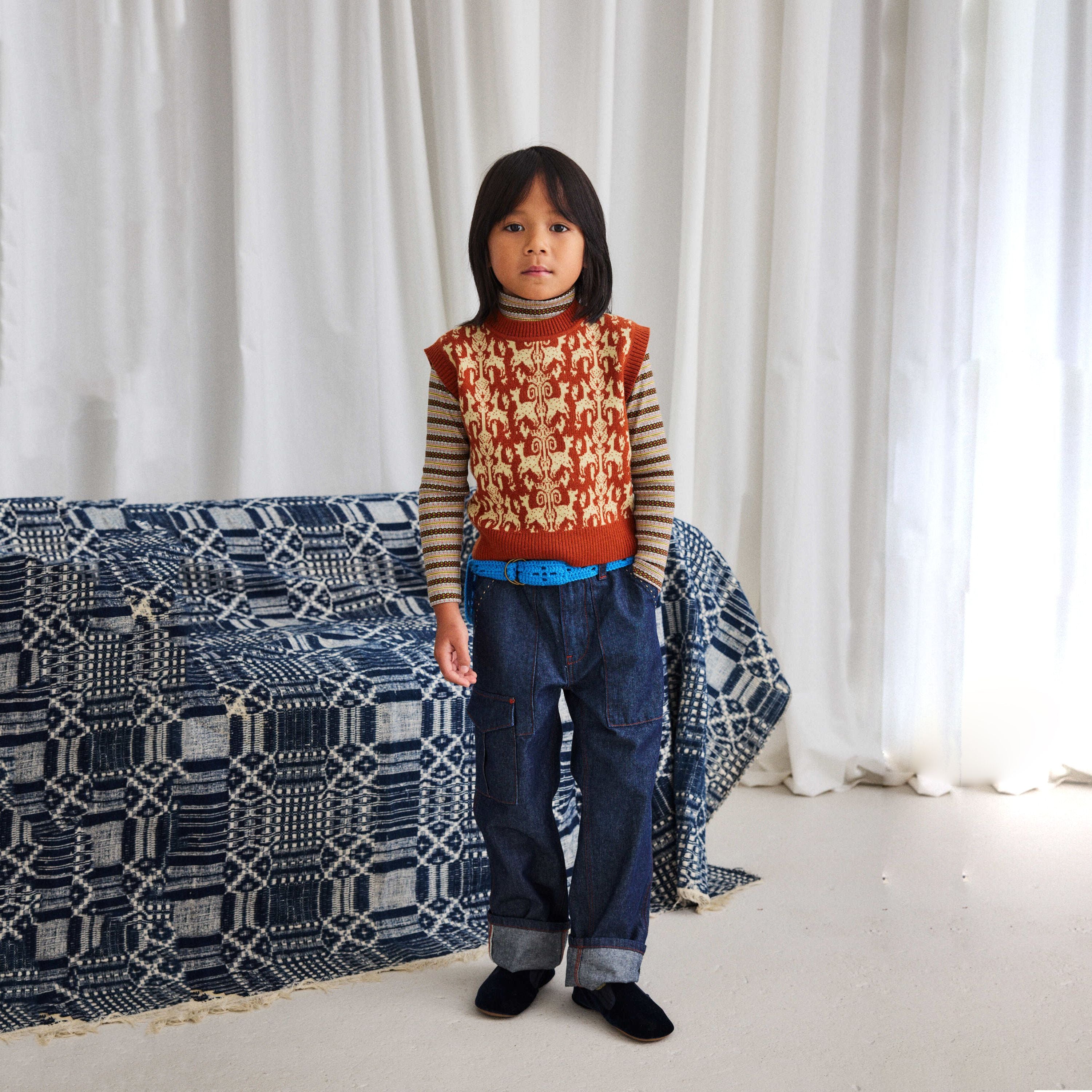 Misha & Puff-Julien Top Fauna Tapestry Jacquard