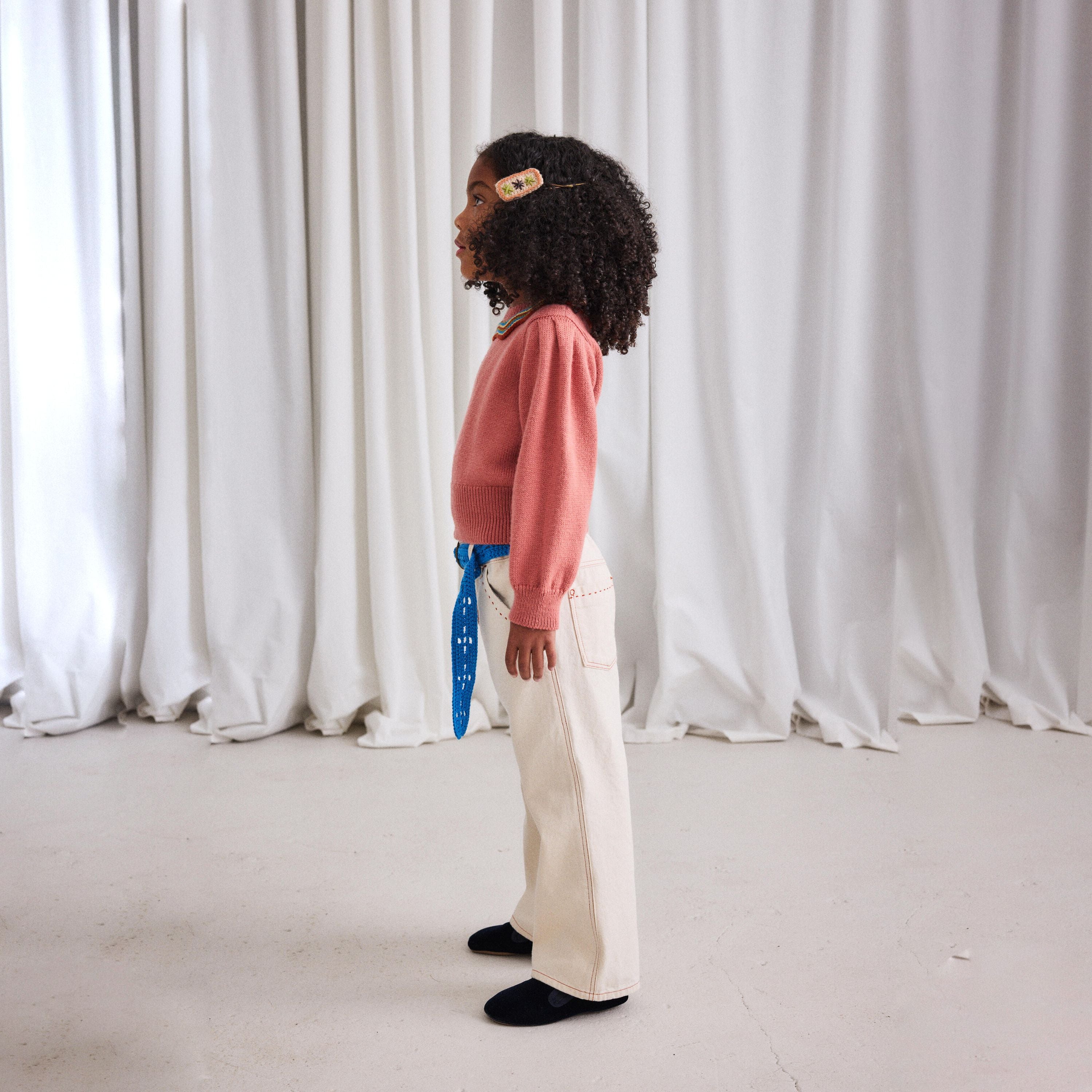 Misha & Puff-Chevron Elizabeth Pullover Rosewood