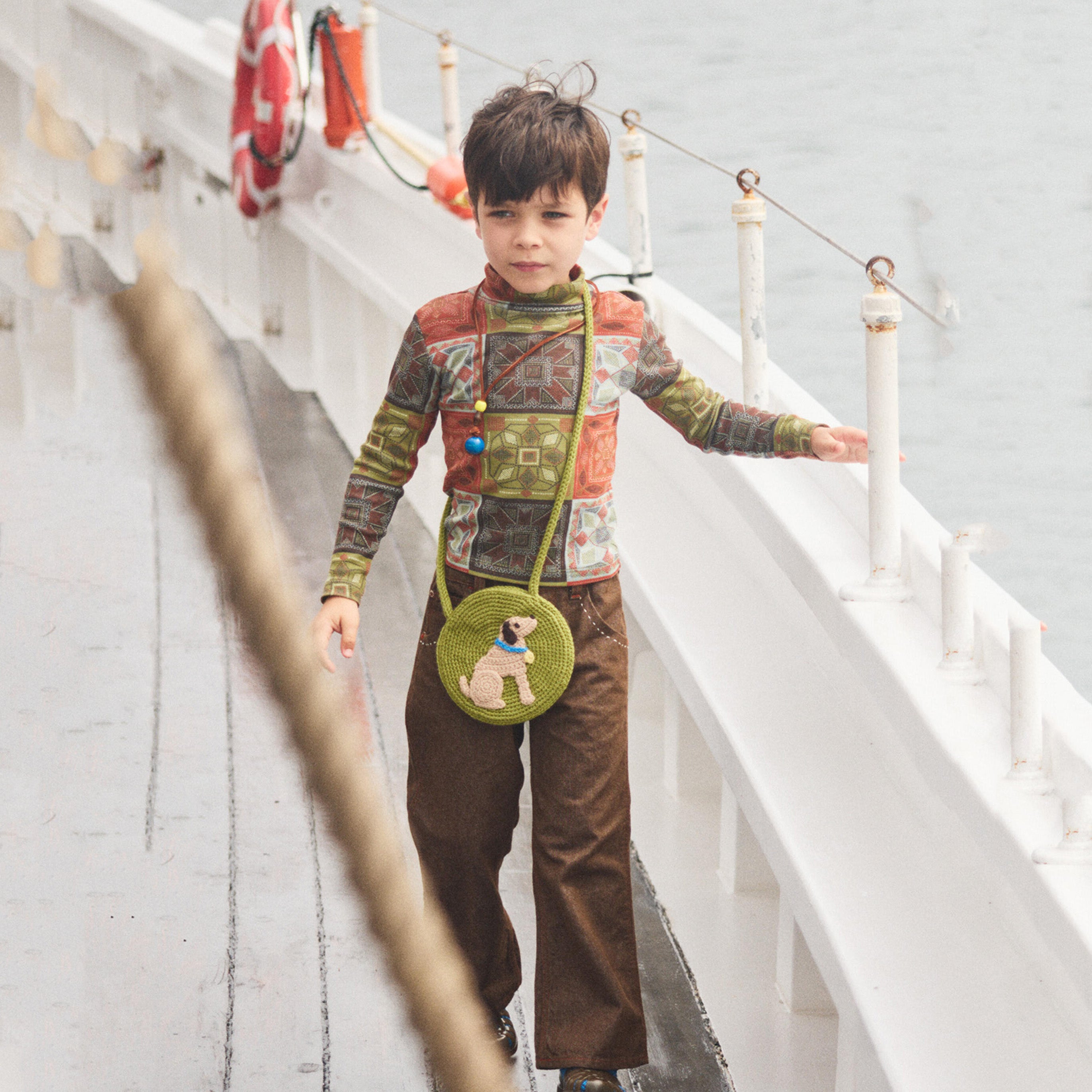 Misha & Puff-Turtleneck Chili Spice Cross Stitch