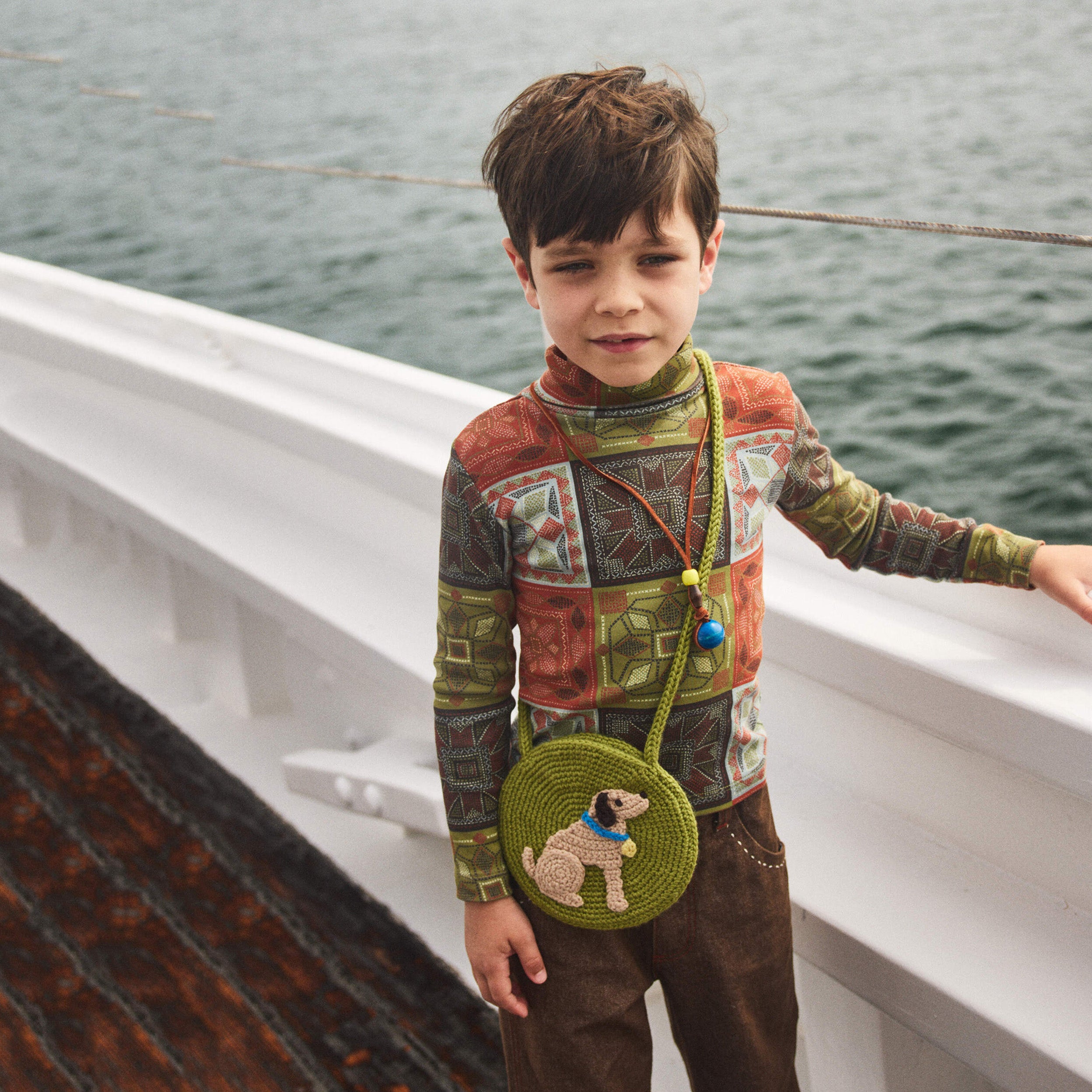 Misha & Puff-Turtleneck Chili Spice Cross Stitch