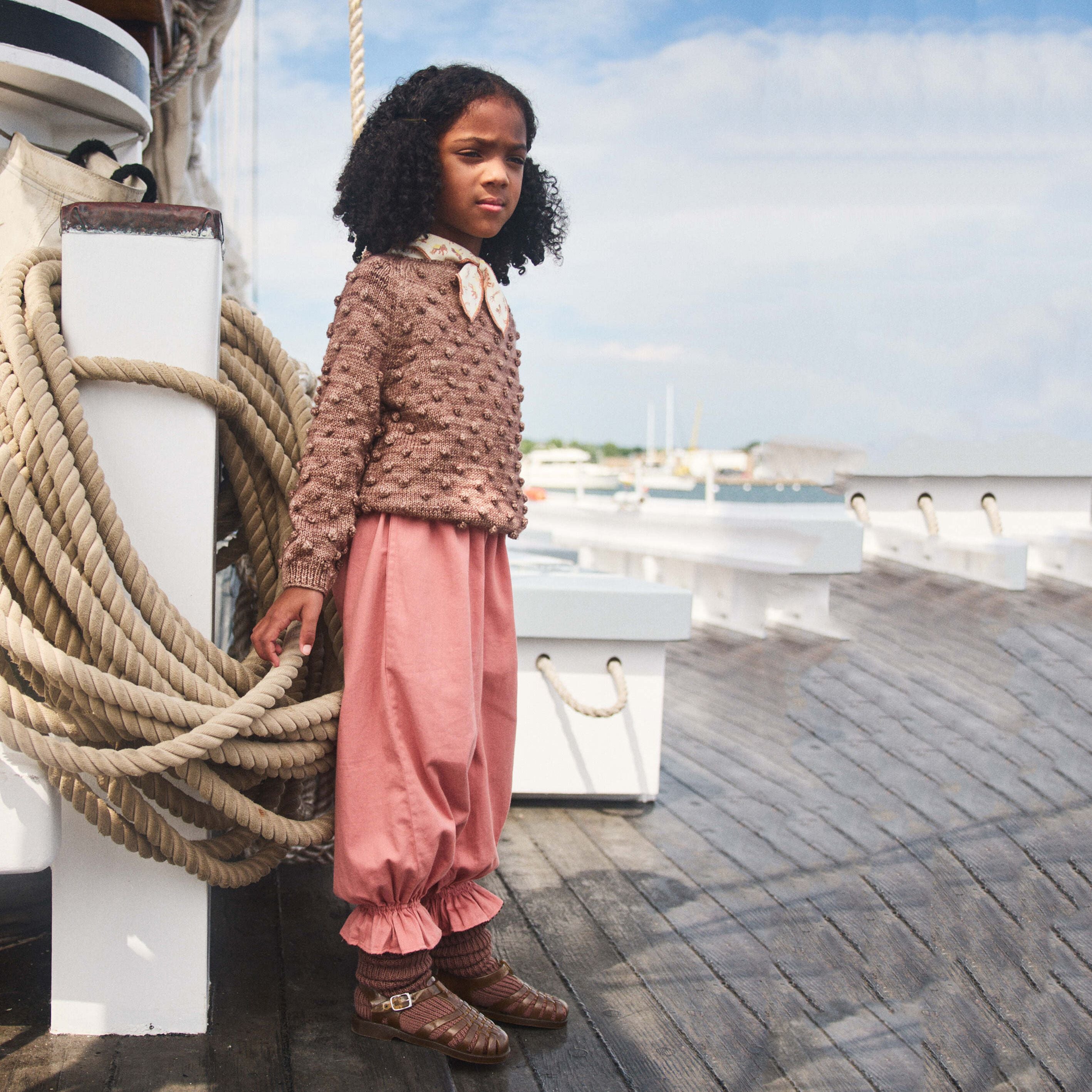 Misha & Puff-Original Popcorn Sweater Affogato