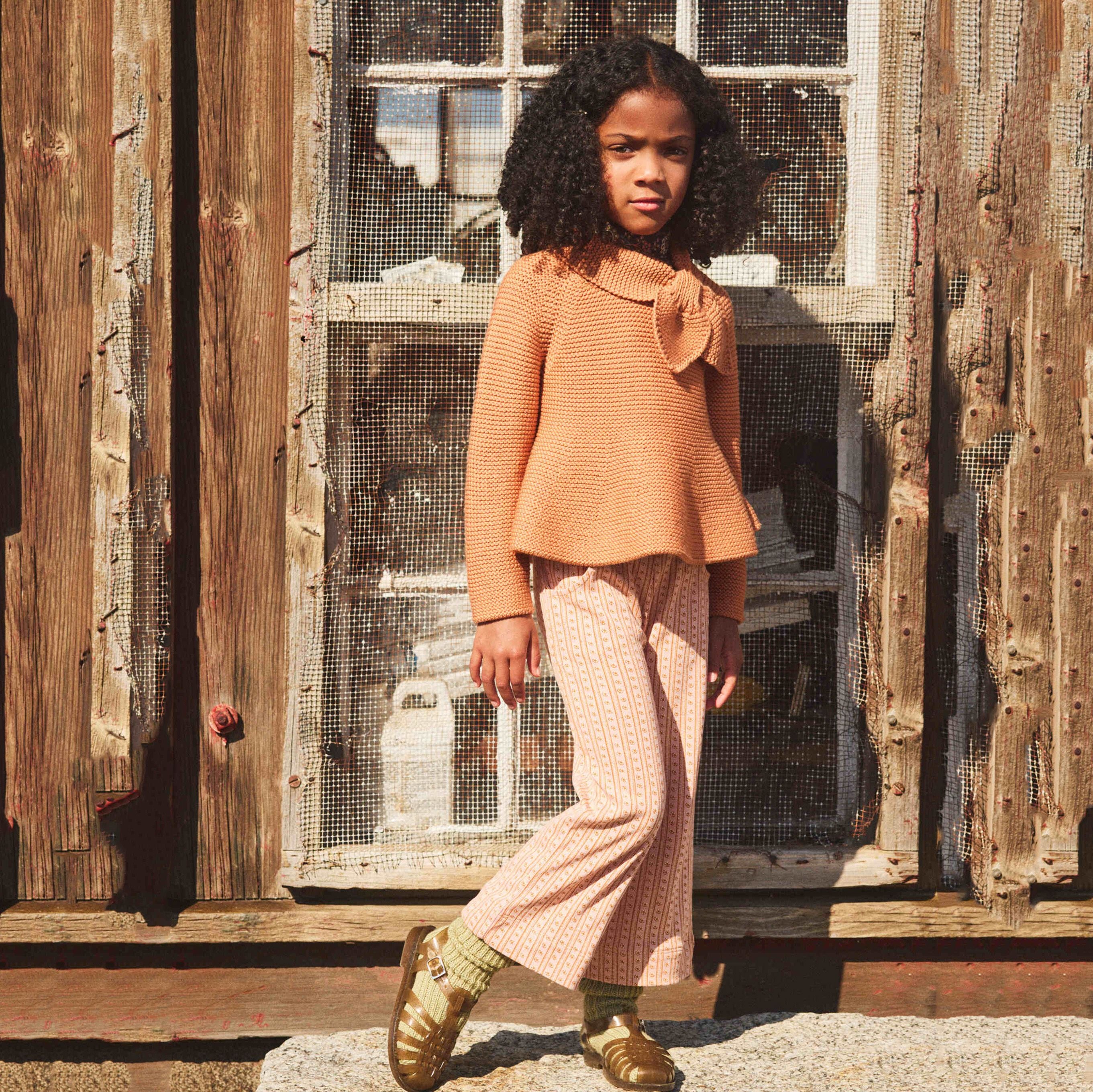 Misha & Puff-Peplum Scout Pullover Palomino