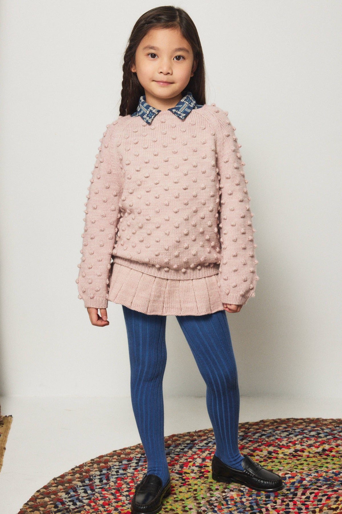 Misha & Puff-Original Popcorn Sweater Candyfloss