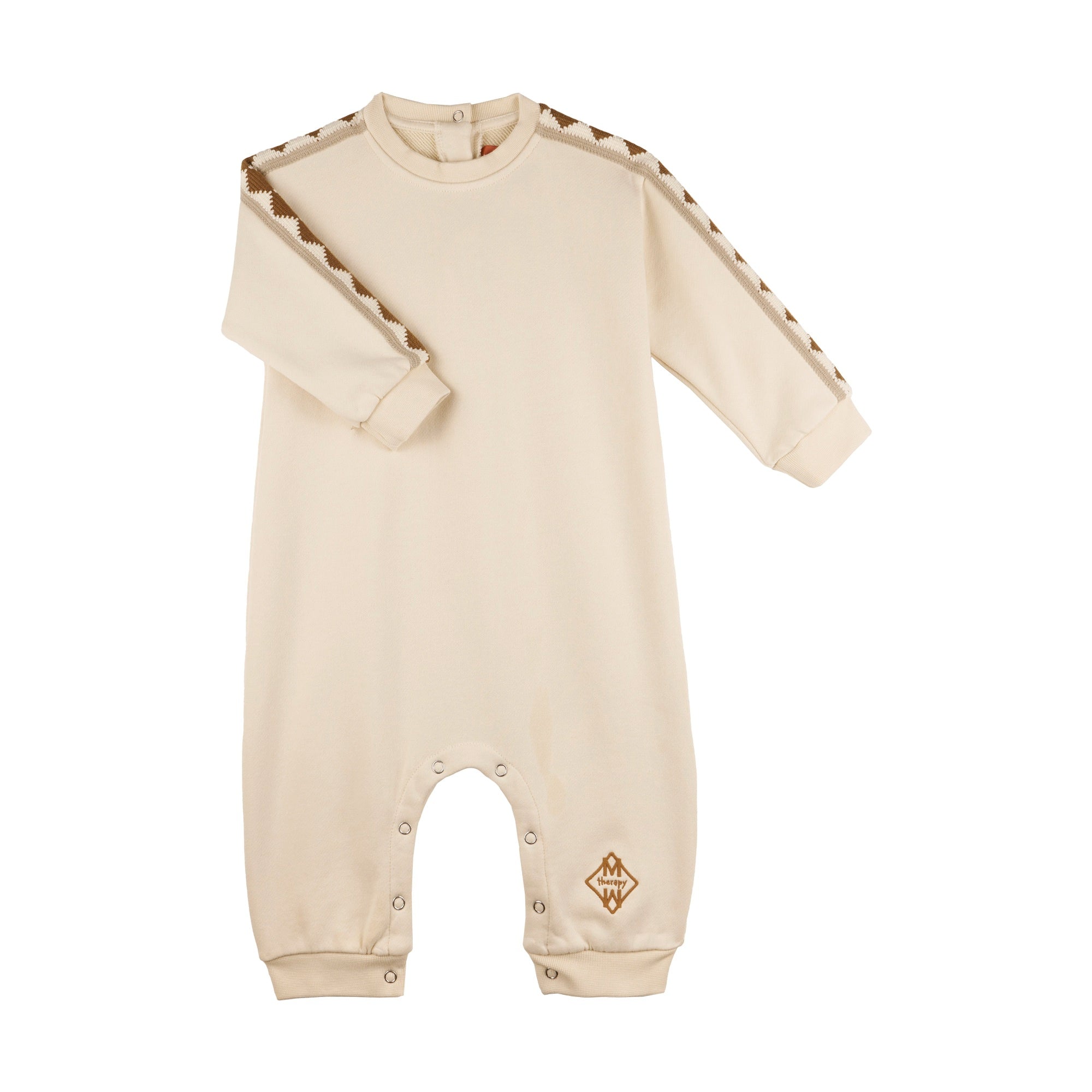 Morning Mess Therapy-Giusy Baby Cotton Overall Buttermilk
