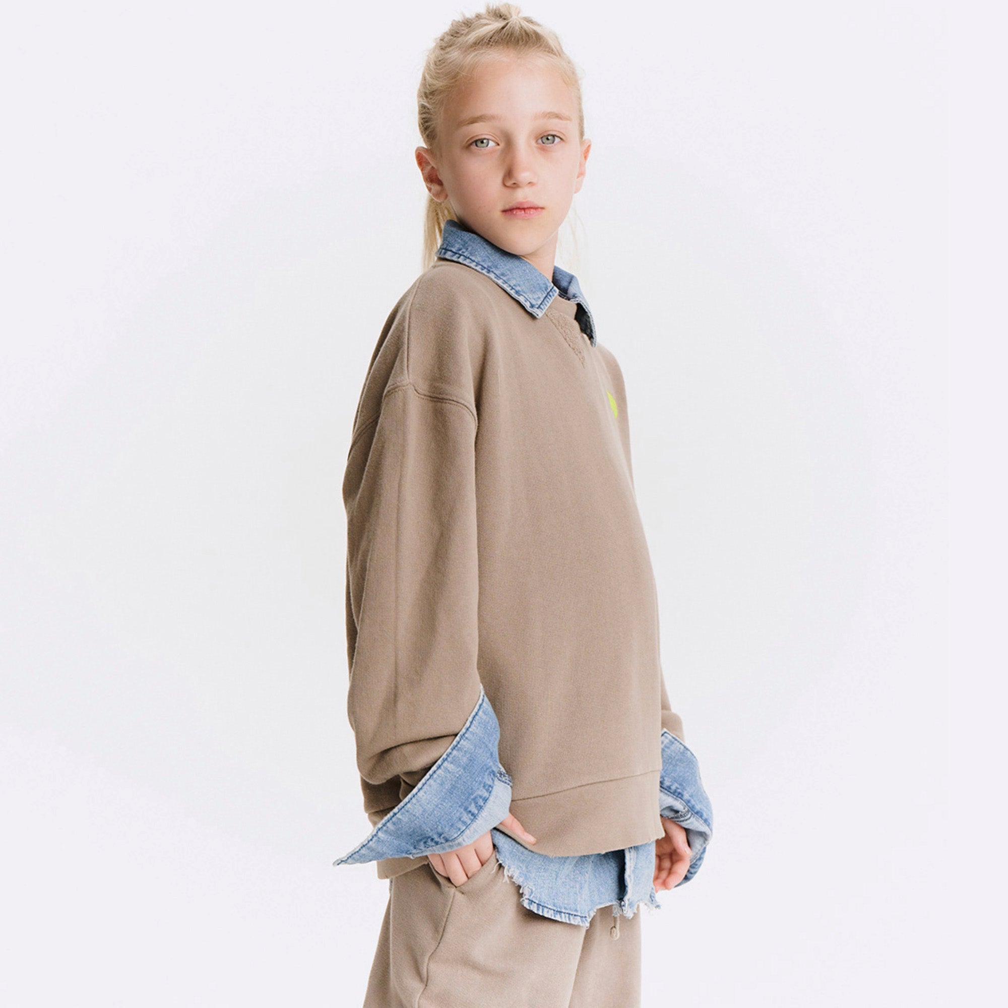 Nununu-Nu Sweatshirt Stone