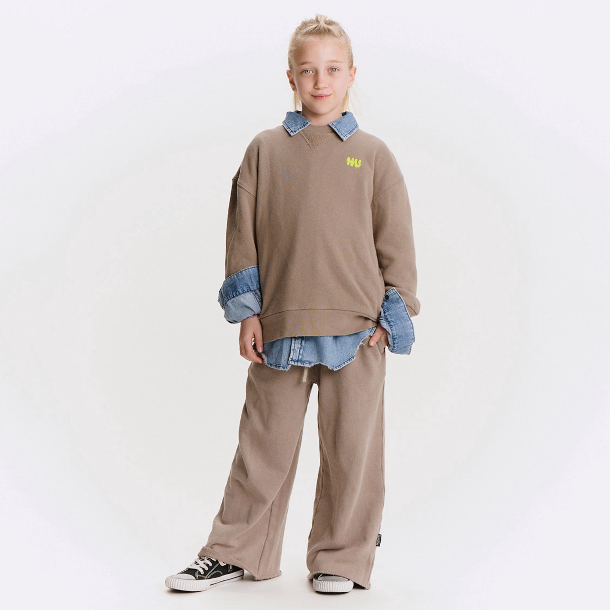 Nununu-Nu Sweatshirt Stone