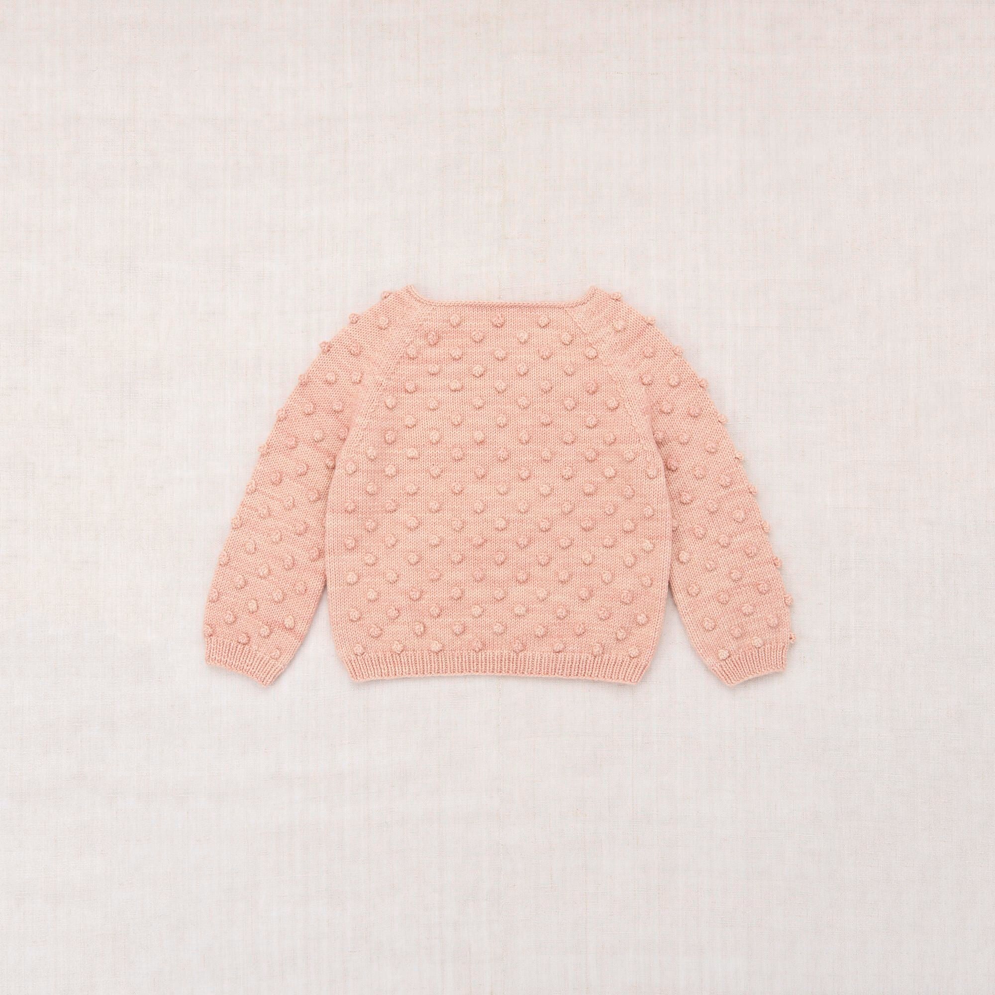 Misha & Puff-Original Popcorn Sweater Faded Rose