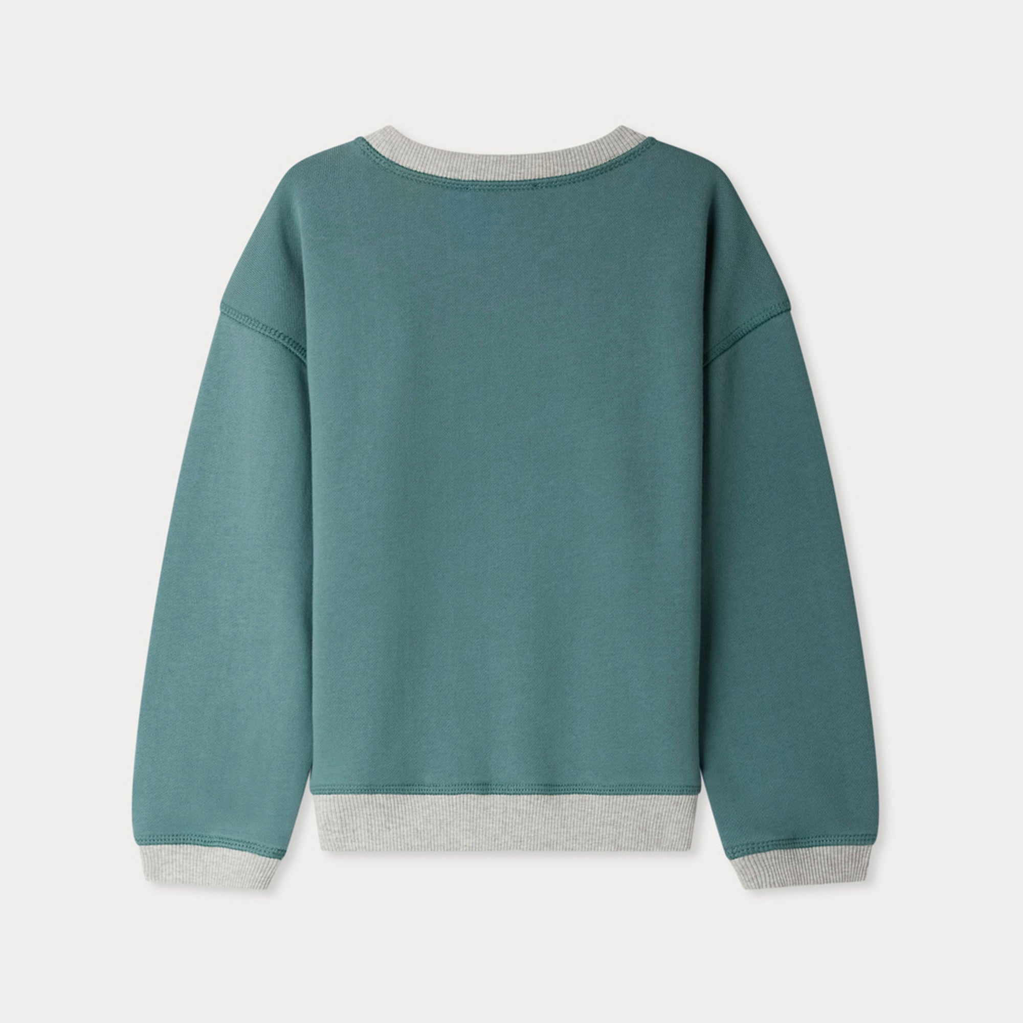 Bonpoint-SWEAT EROL VERT DE GRIS